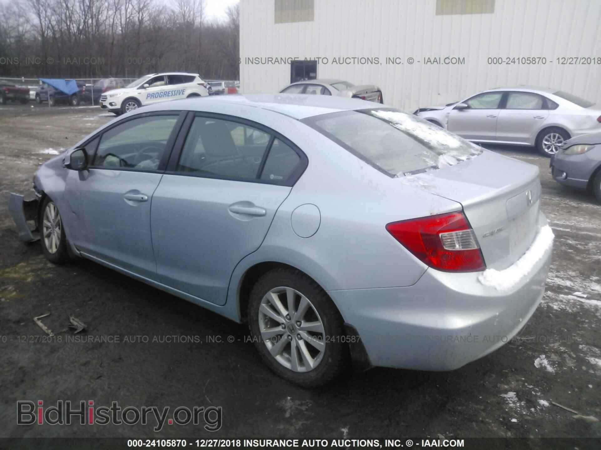 2012 HONDA CIVIC - VIN: 2HGFB2F95CH543982 - Photo 3