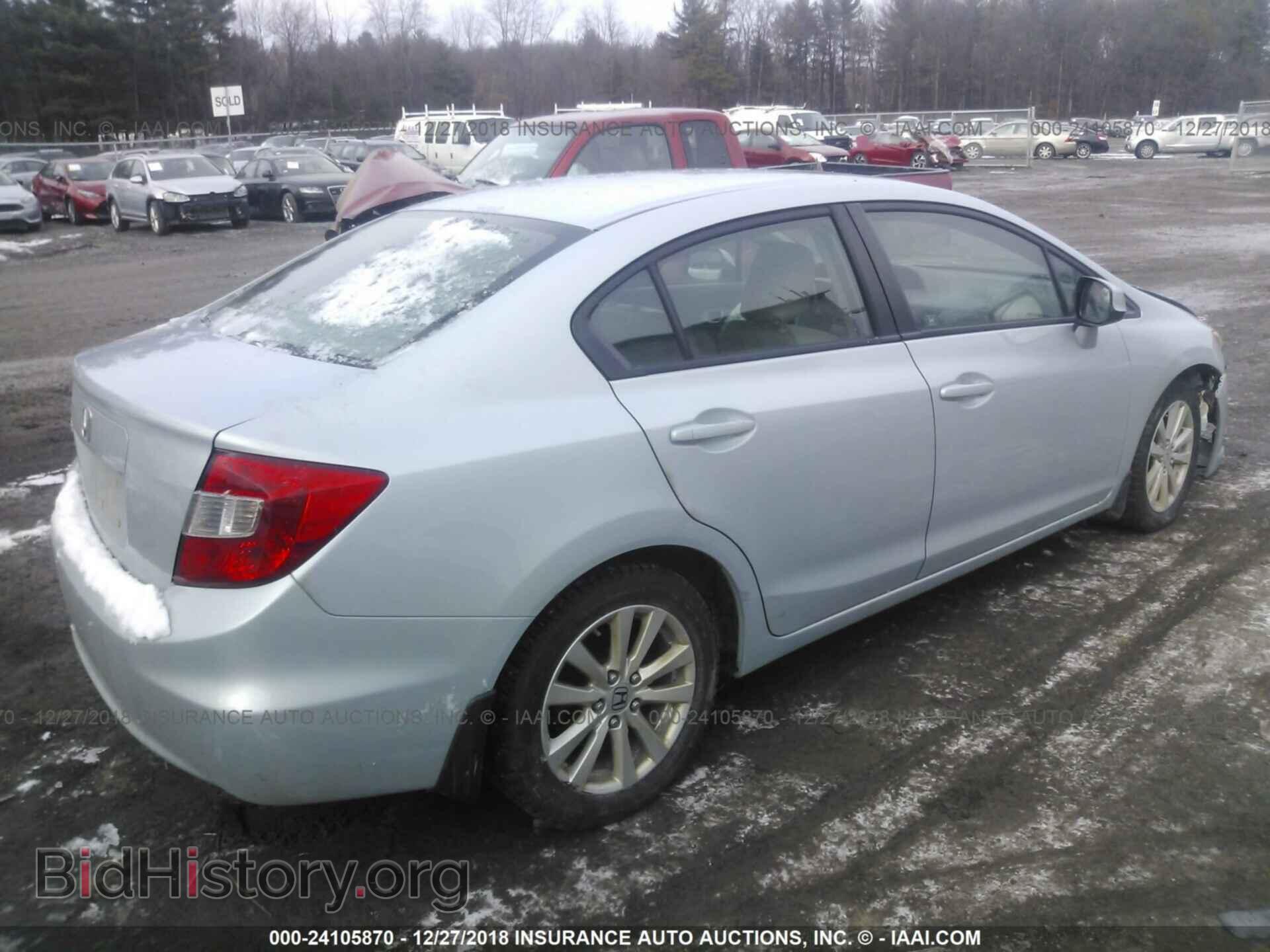 2012 HONDA CIVIC - VIN: 2HGFB2F95CH543982 - Photo 4