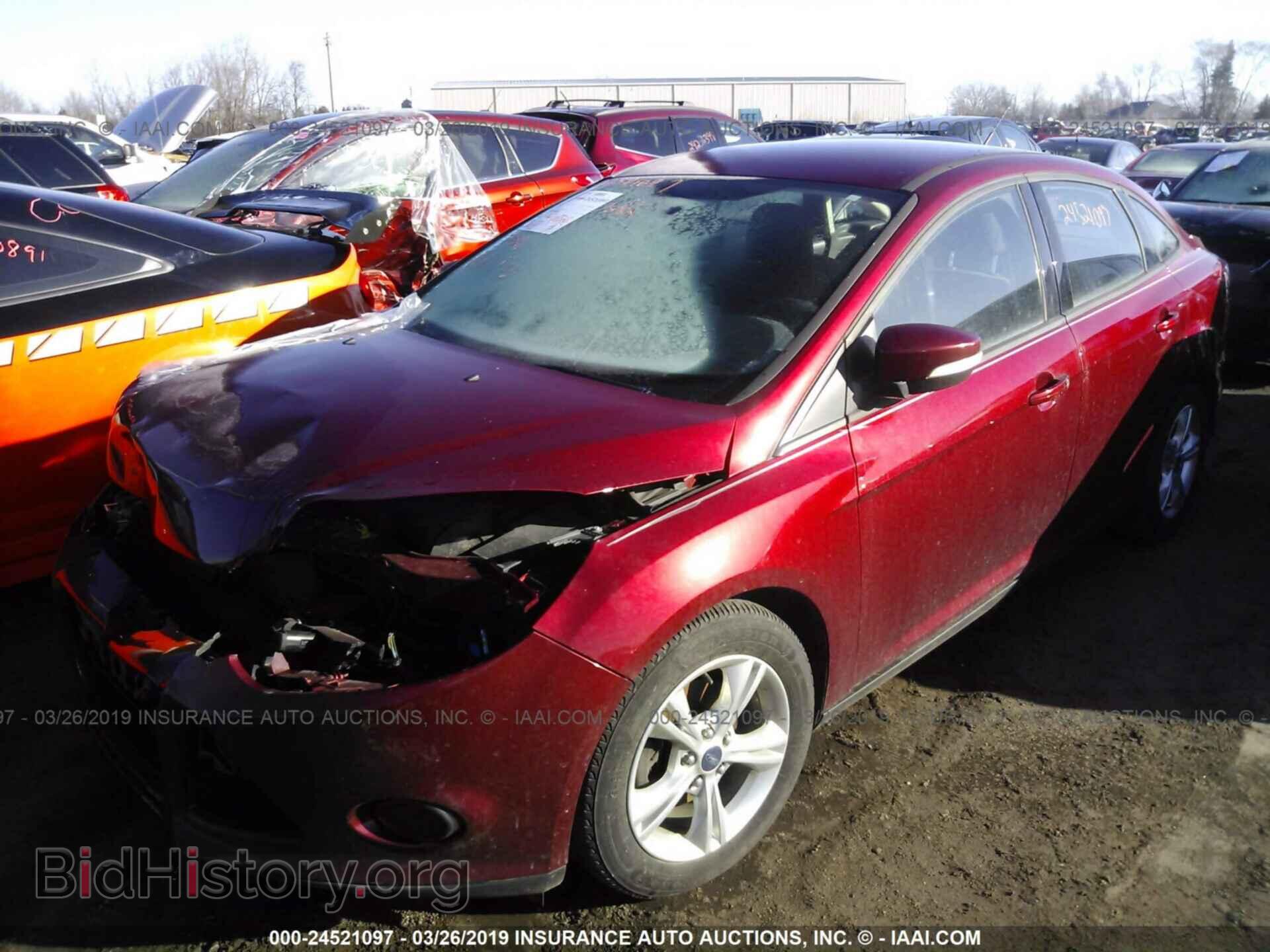 2014 FORD FOCUS - VIN: 1FADP3F23EL354484 - Фото 2