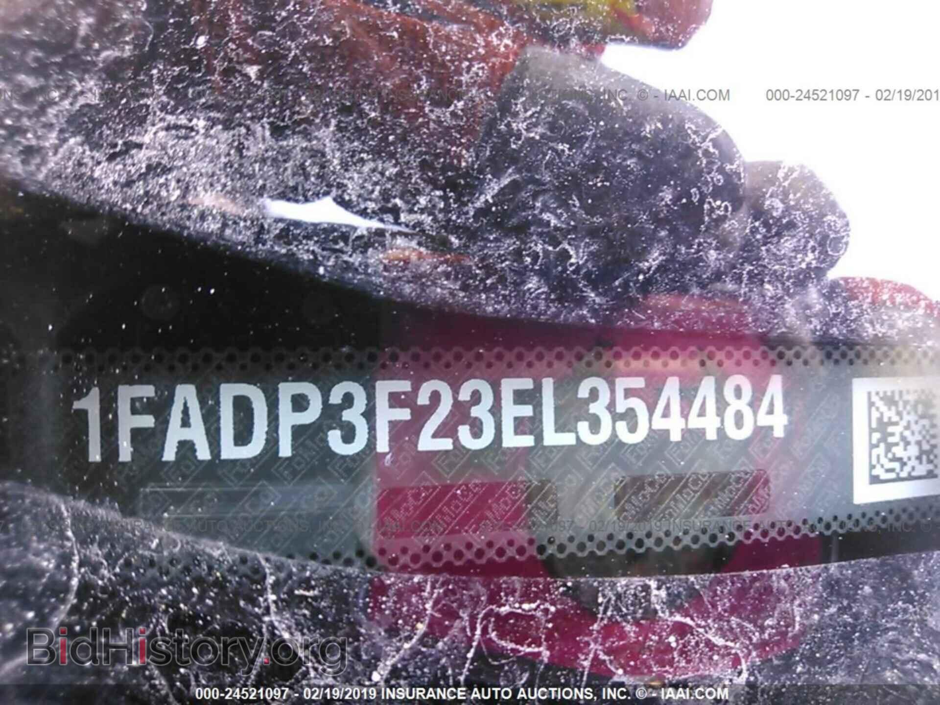 2014 FORD FOCUS - VIN: 1FADP3F23EL354484 - Фото 9