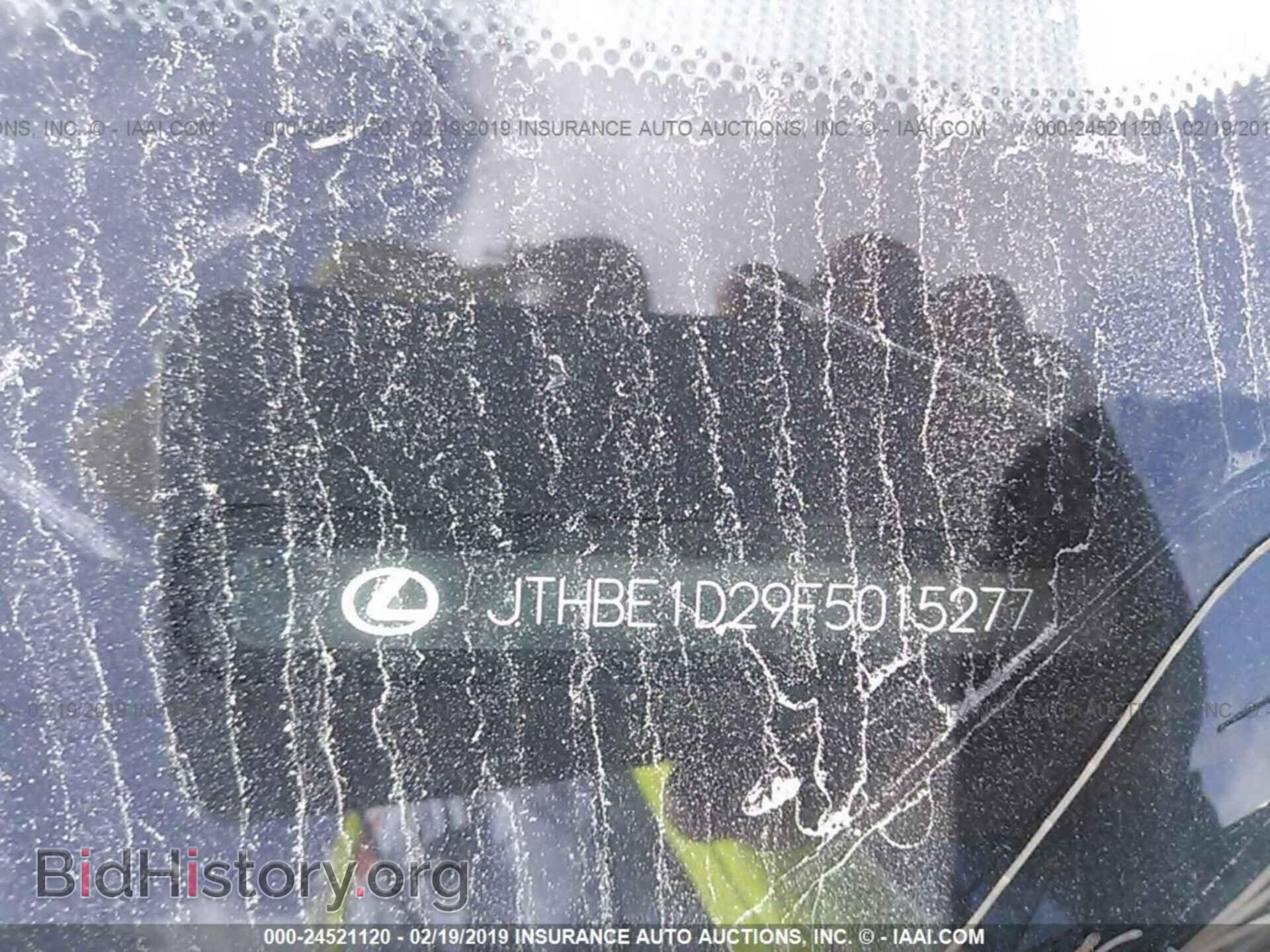 2015 LEXUS IS - VIN: JTHBE1D29F5015277 - Фото 9