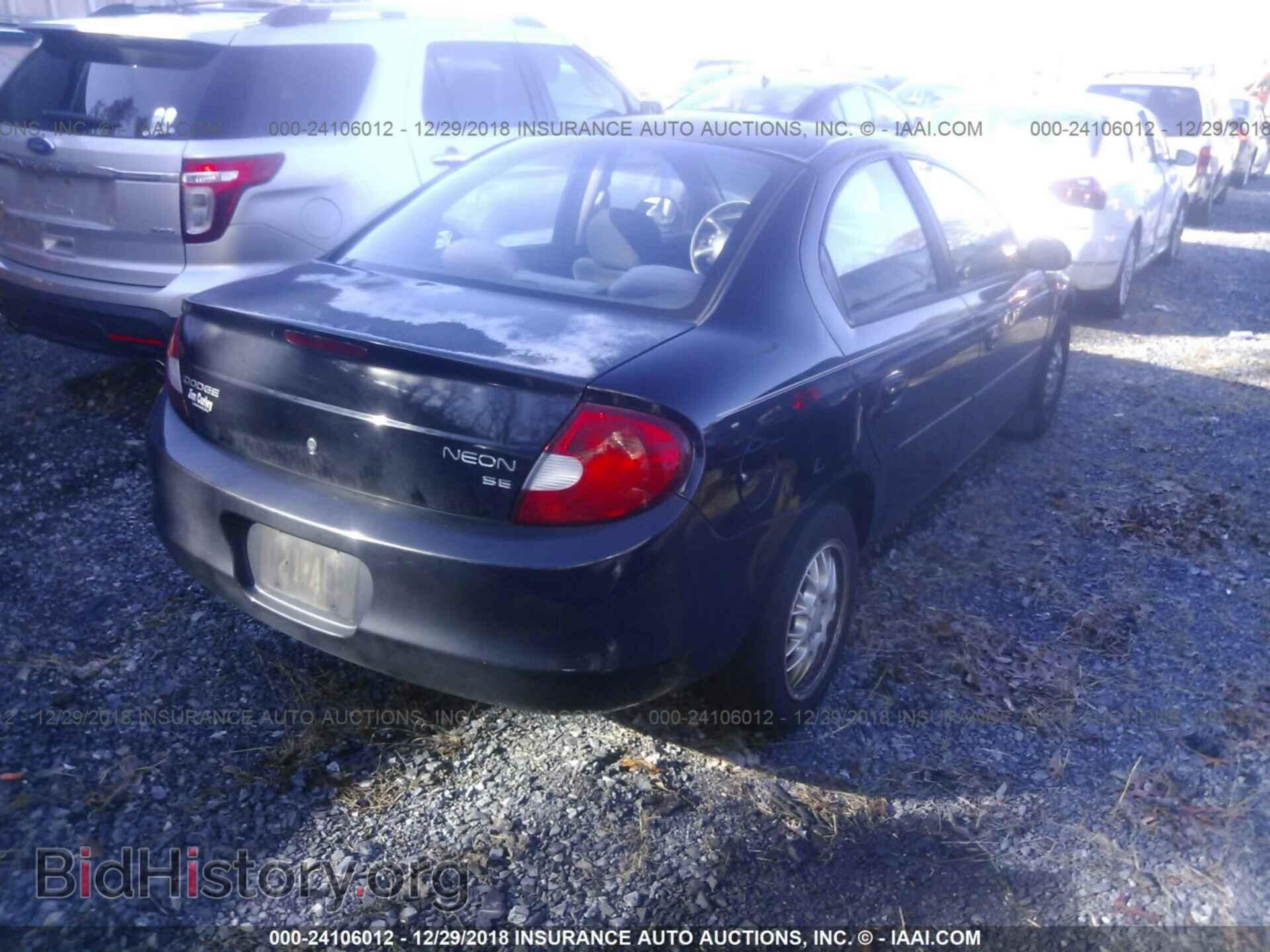 2002 DODGE NEON - VIN: 1B3ES46C52D504825 - Фото 4