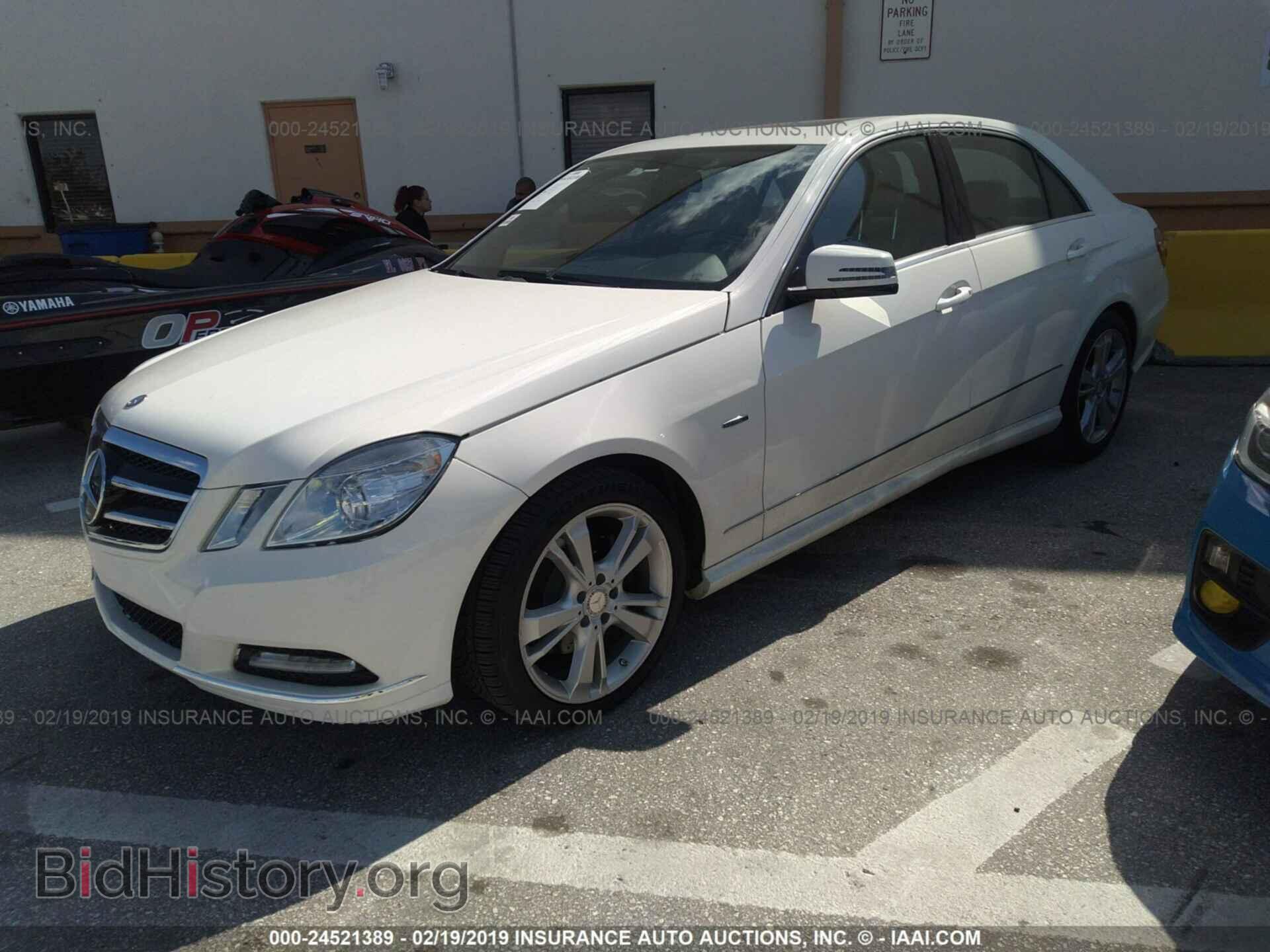 2012 MERCEDES-BENZ E - VIN: WDDHF5KB6CA533584 - Фото 2