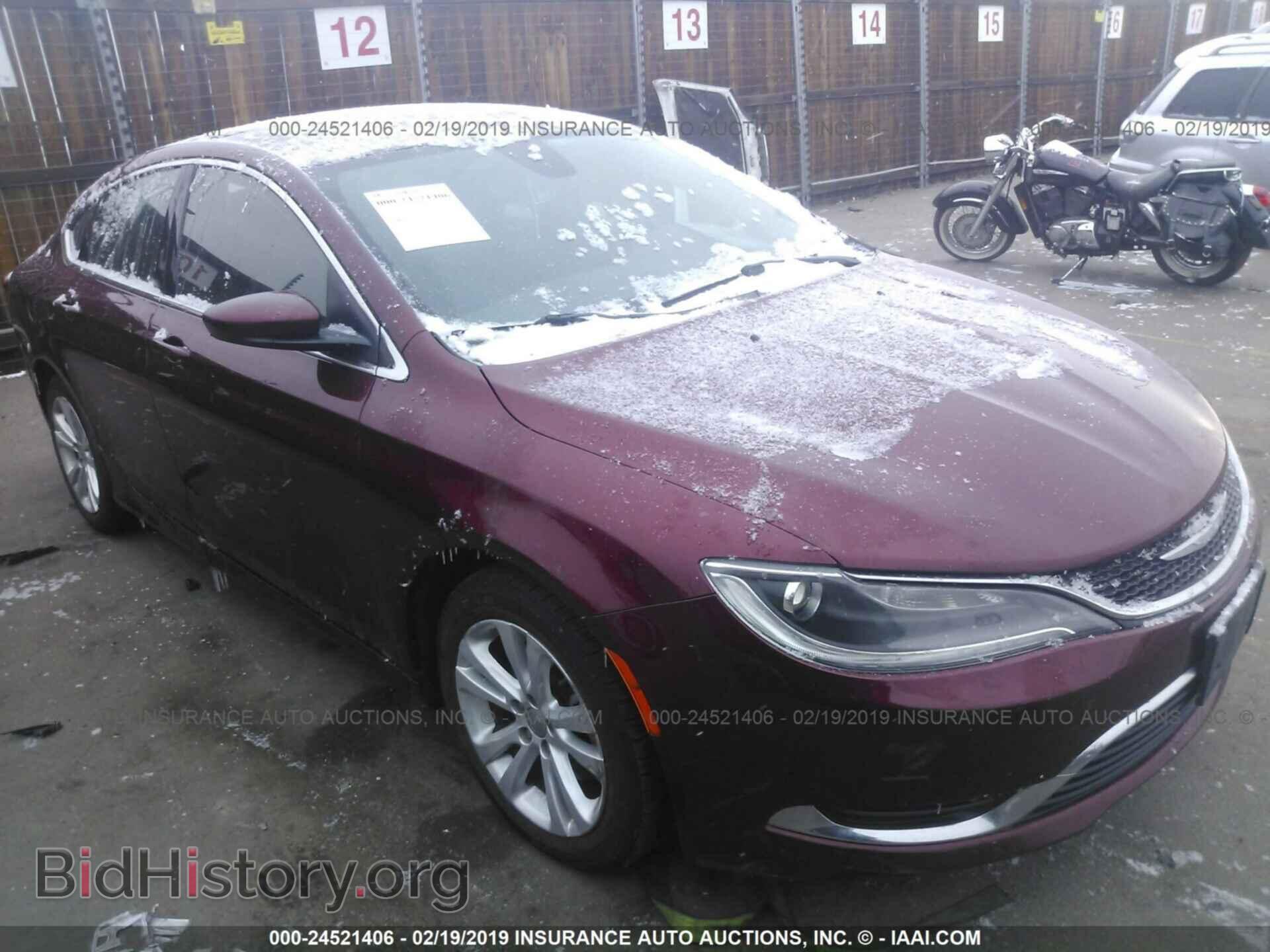 Photo 1C3CCCAB3FN591432 - CHRYSLER 200 2015