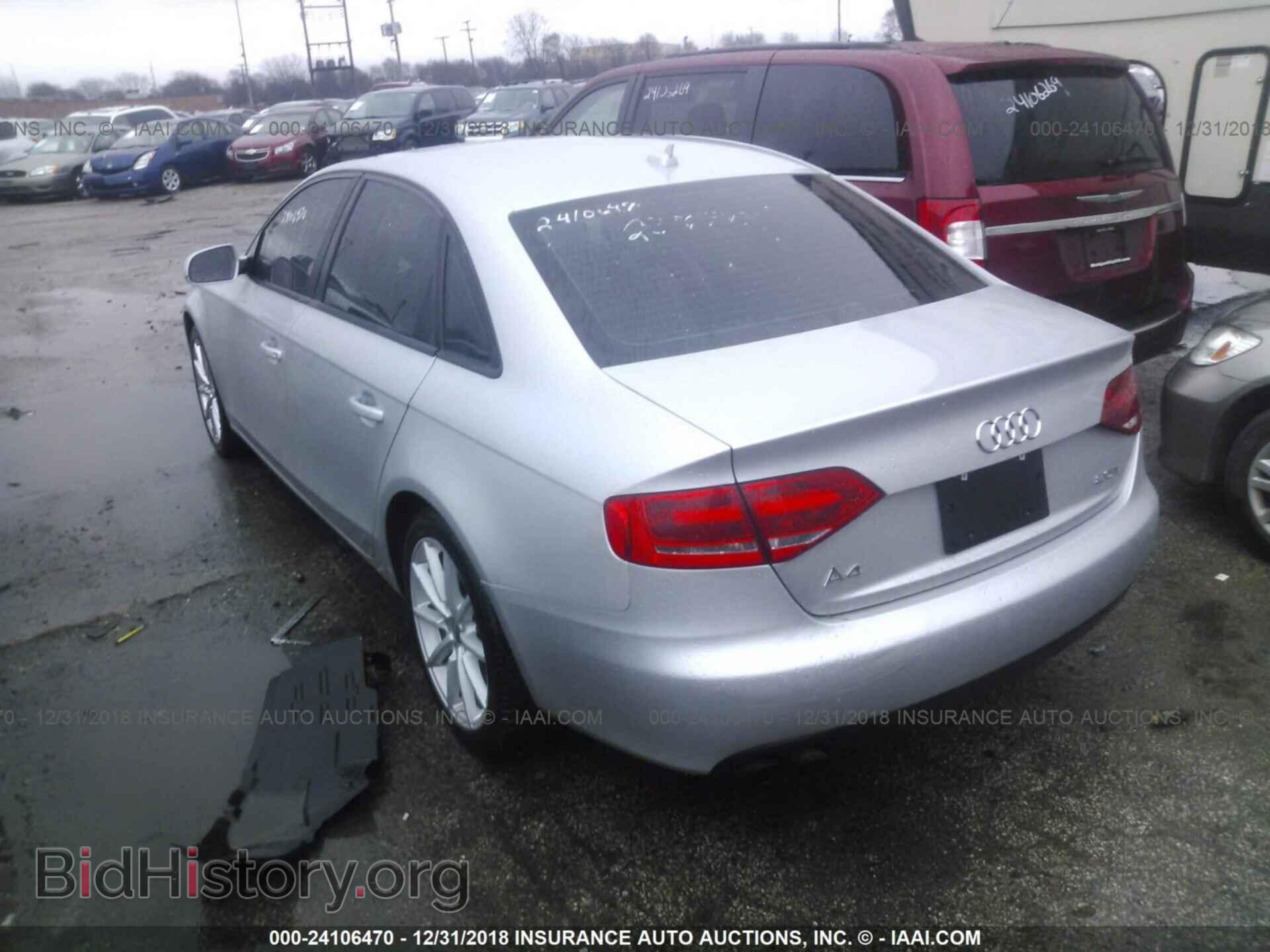 2011 AUDI A4 - VIN: WAUAFAFL4BN013668 - Фото 3