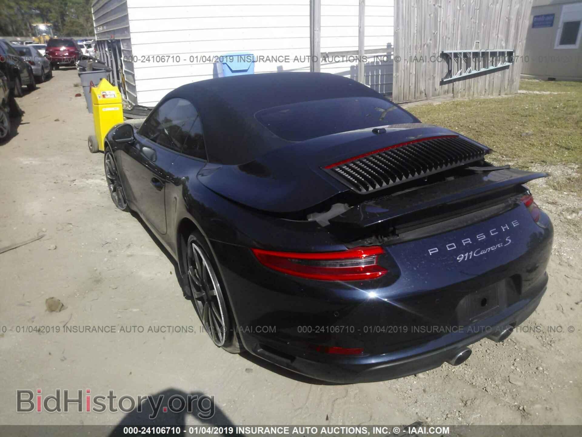 2017 PORSCHE 911 - VIN: WP0CB2A98HS155007 - Фото 3