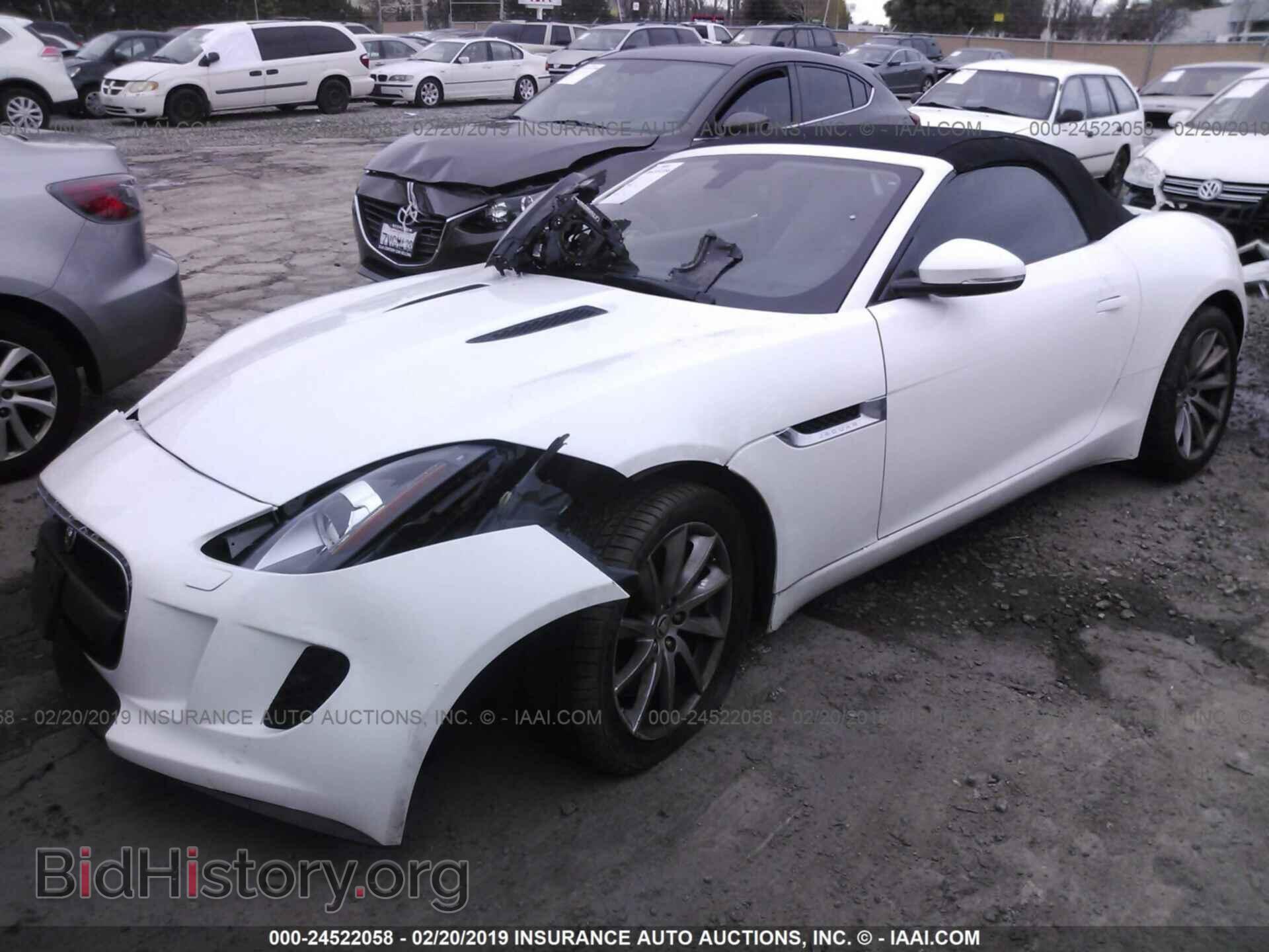 2014 JAGUAR F-TYPE - VIN: SAJWA6E78E8K00960 - Фото 2