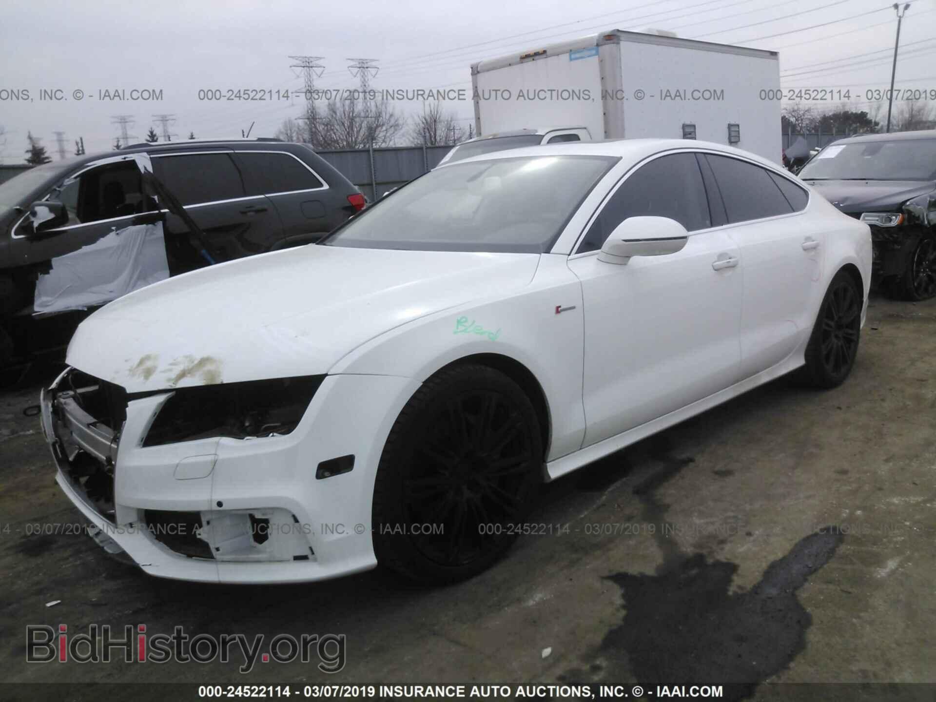 2012 AUDI A7 - VIN: WAU2GAFC8CN068725 - Фото 2
