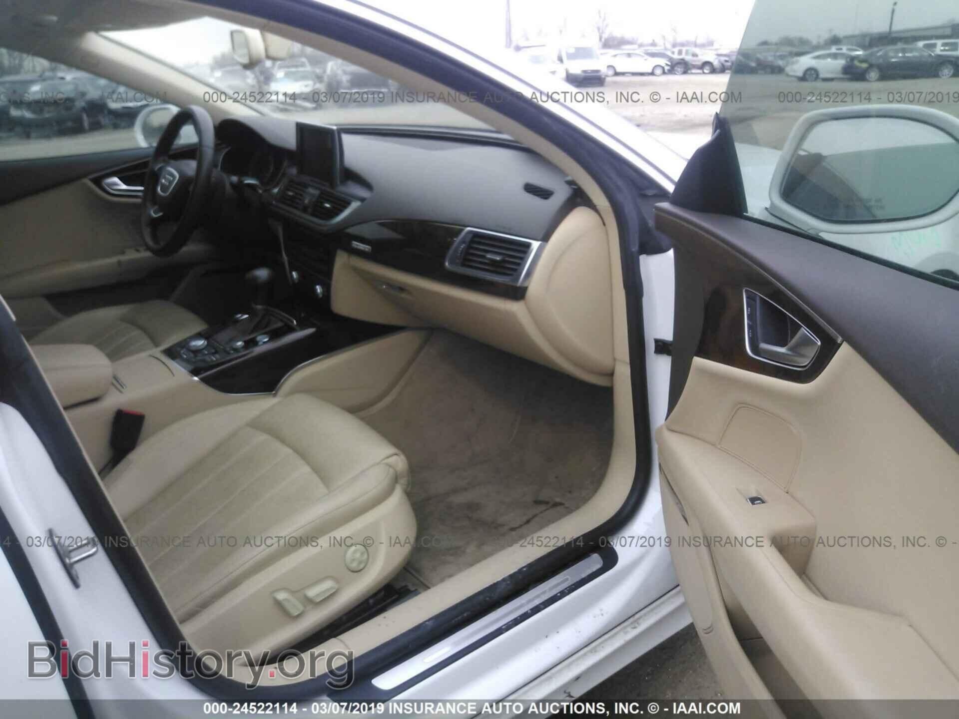 2012 AUDI A7 - VIN: WAU2GAFC8CN068725 - Фото 5
