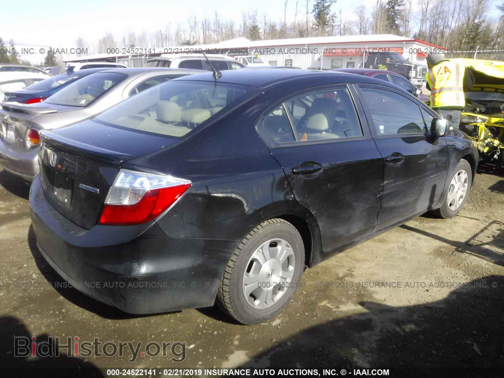 2012 HONDA CIVIC - VIN: JHMFB4F3XCS010913 - Photo 4
