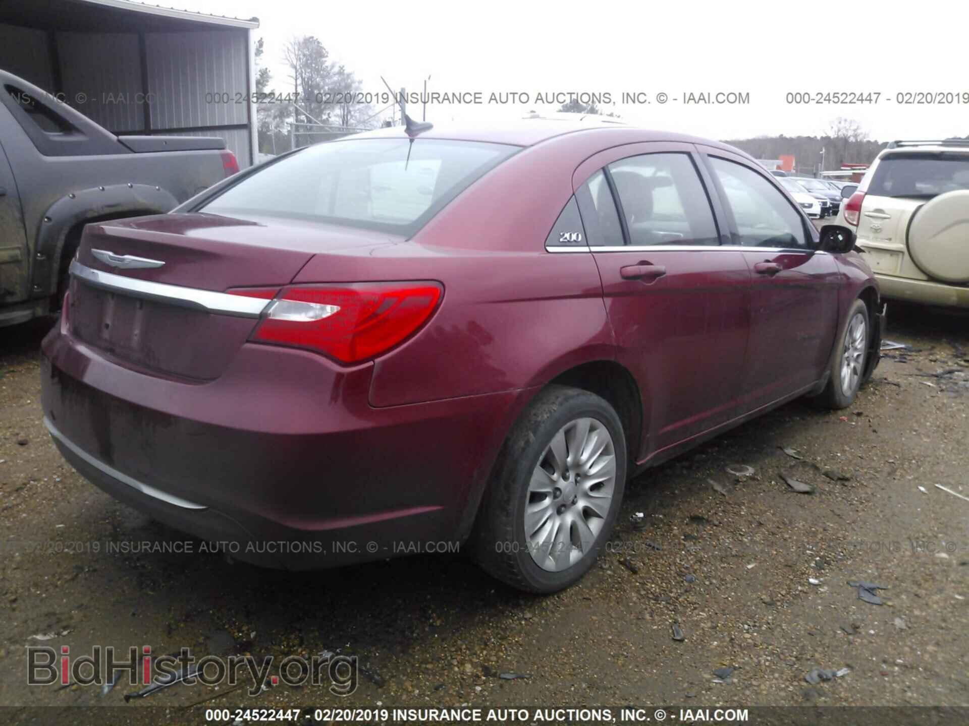 2012 CHRYSLER 200 - VIN: 1C3CCBAB7CN168715 - Фото 4