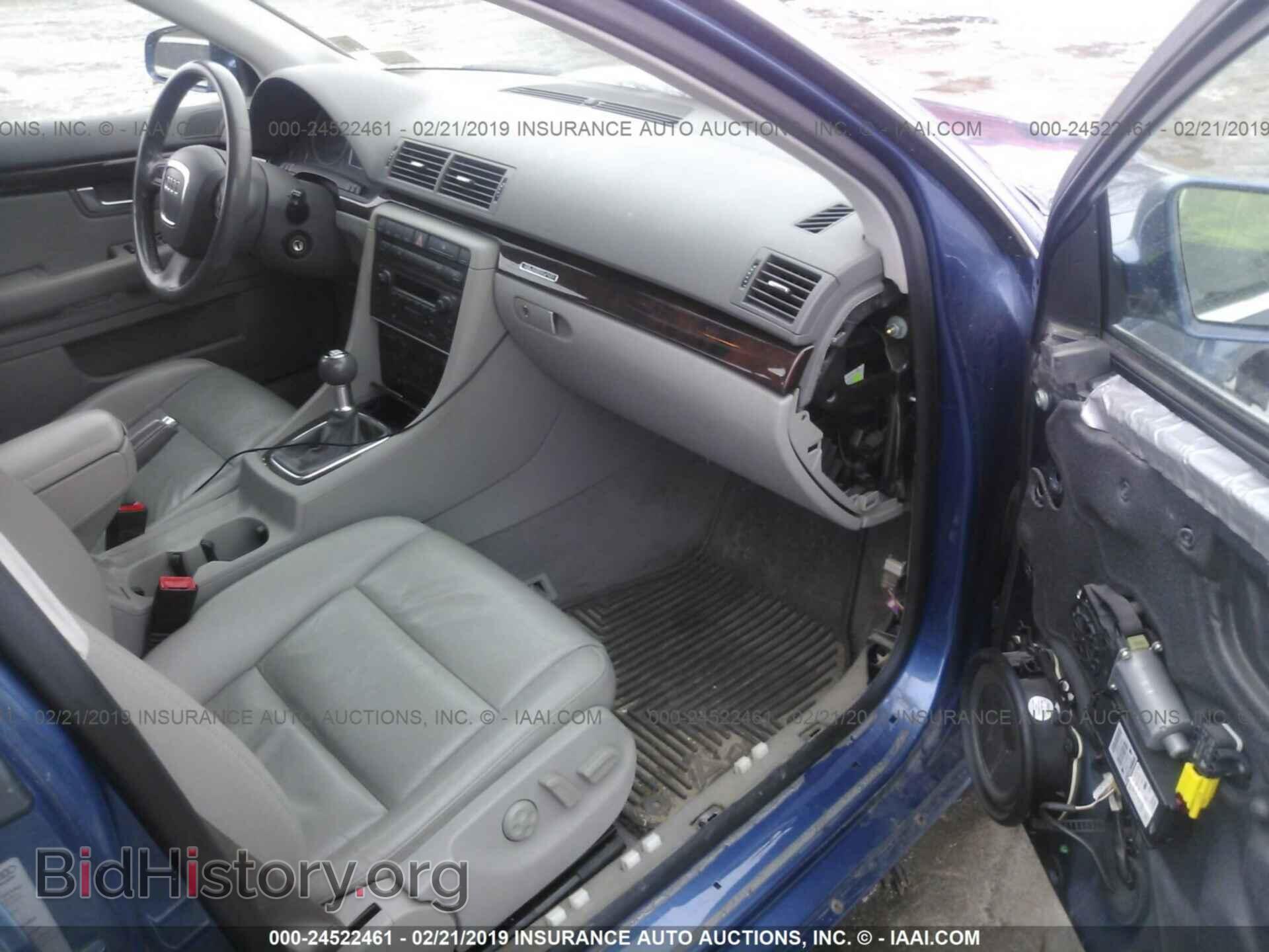 2005 AUDI A4 - VIN: WAUKF78E35A572971 - Фото 5
