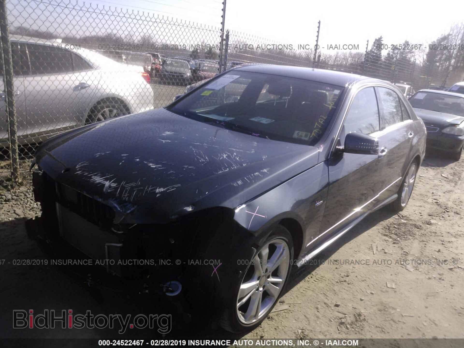 2012 MERCEDES-BENZ E - VIN: WDDHF5KB7CA652518 - Фото 2