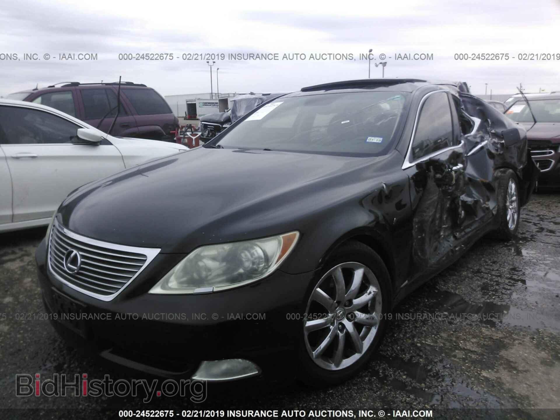 2007 LEXUS LS - VIN: JTHBL46F975048577 - Фото 2