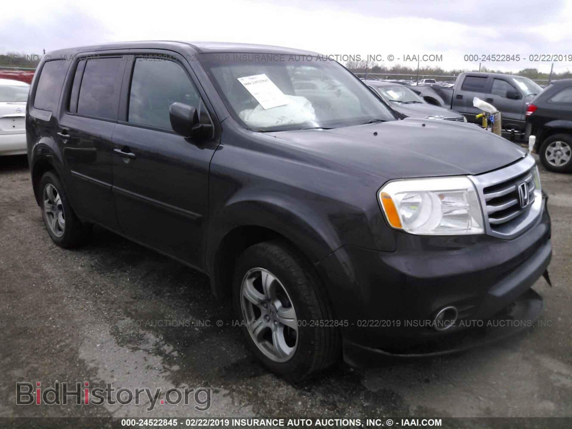 Фотография 5FNYF3H40DB040631 - HONDA PILOT 2013
