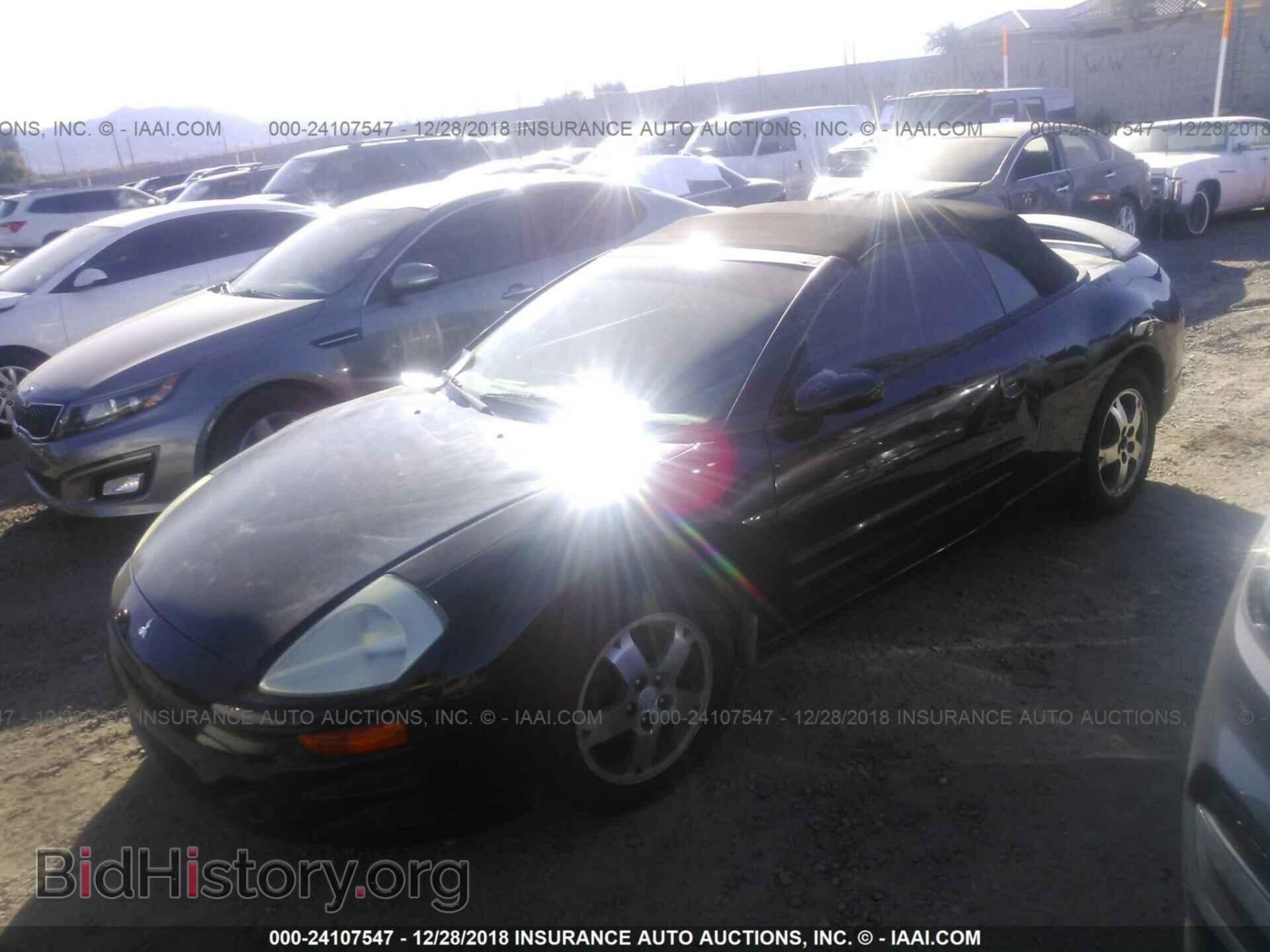 2003 MITSUBISHI ECLIPSE - VIN: 4A3AE45G23E190116 - Photo 2