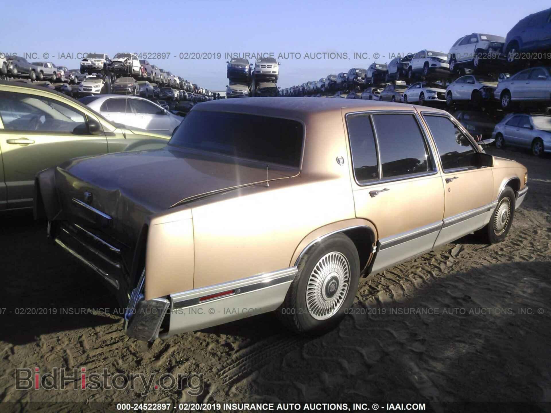 1991 CADILLAC DEVILLE - VIN: 1G6CD53B6M4304348 - Photo 4