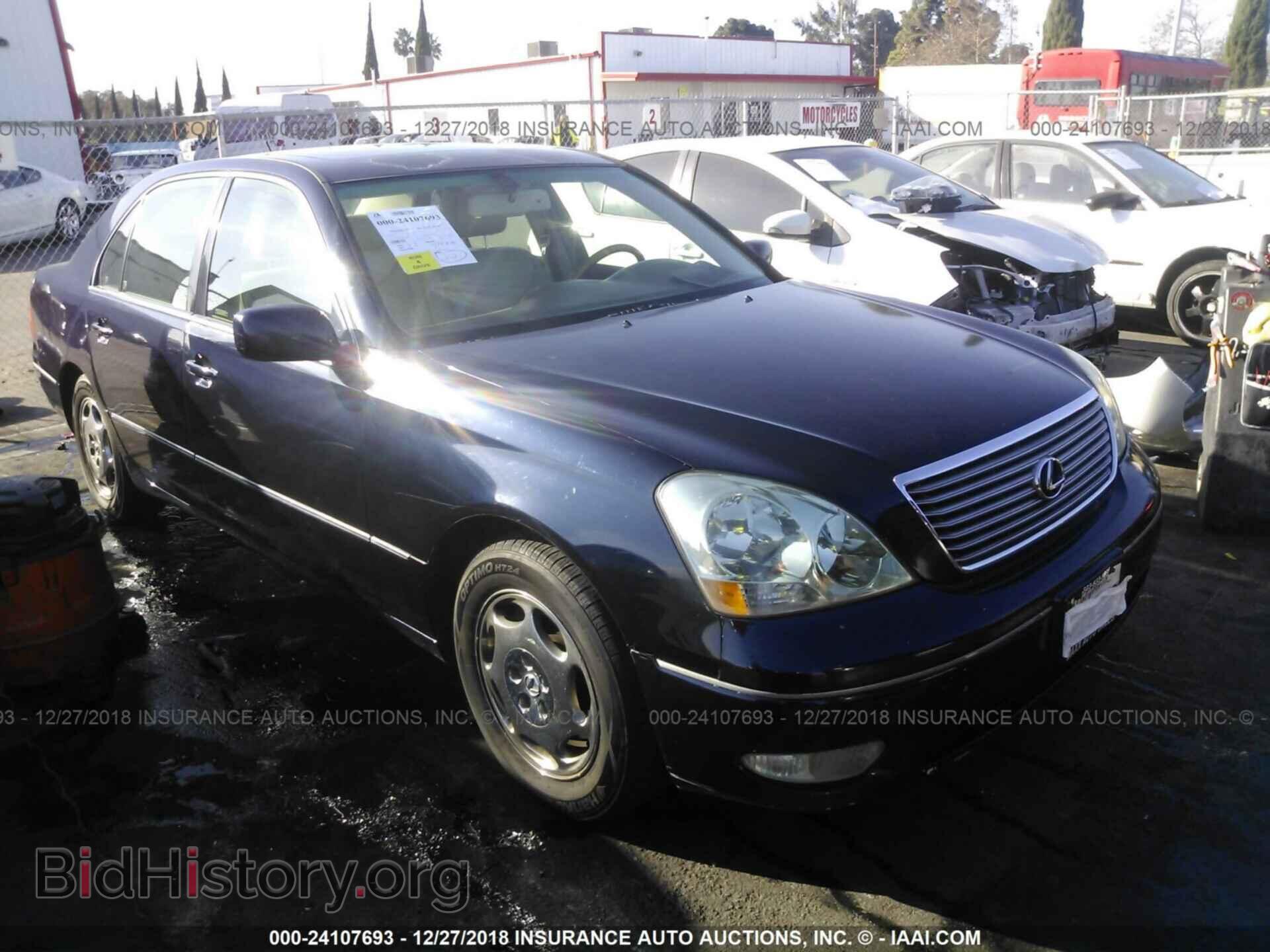 Photo JTHBN30F310033168 - LEXUS LS 2001