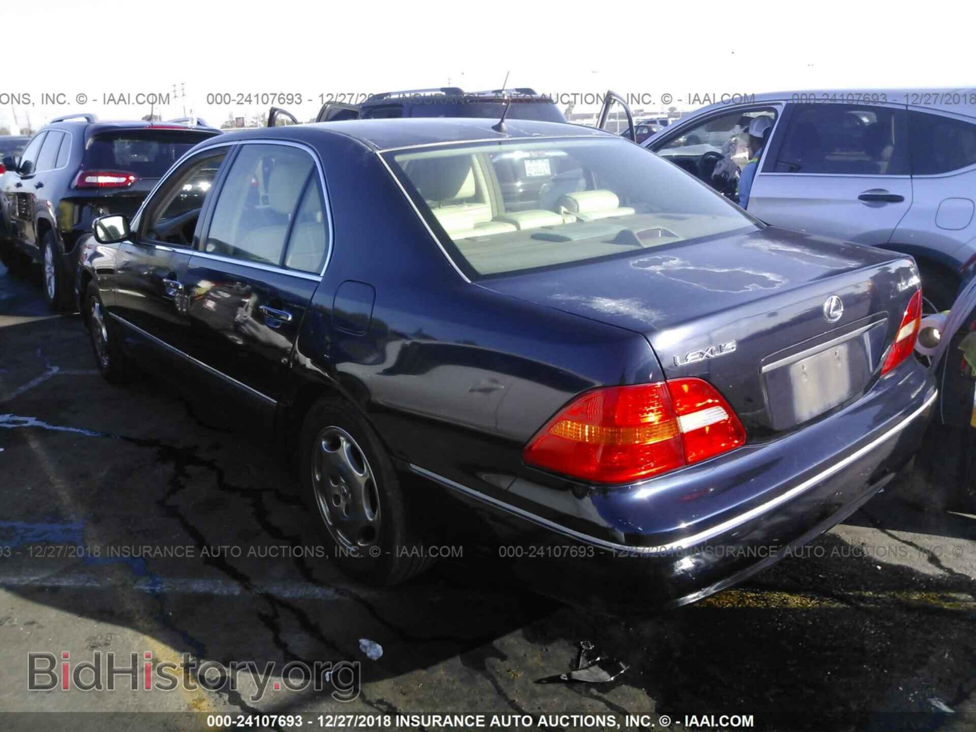 2001 LEXUS LS - VIN: JTHBN30F310033168 - Photo 3