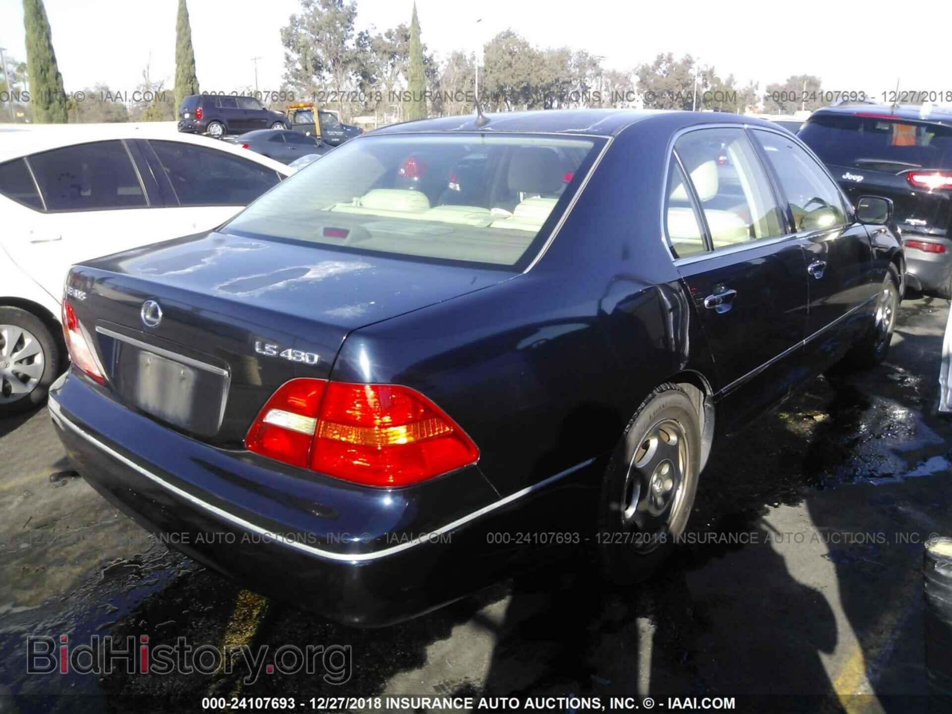 2001 LEXUS LS - VIN: JTHBN30F310033168 - Photo 4