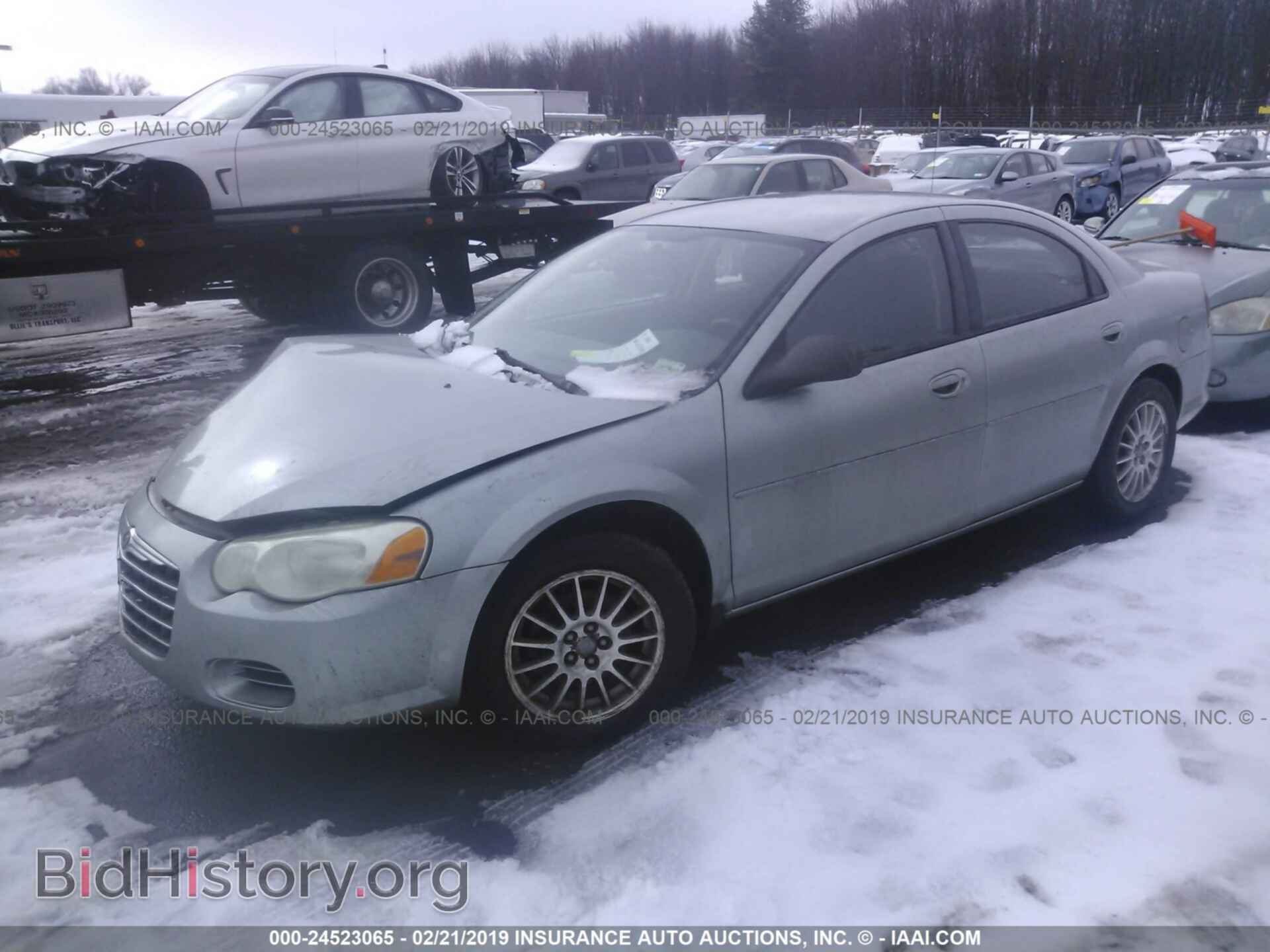 2004 CHRYSLER SEBRING - VIN: 1C3EL46X84N257557 - Фото 2