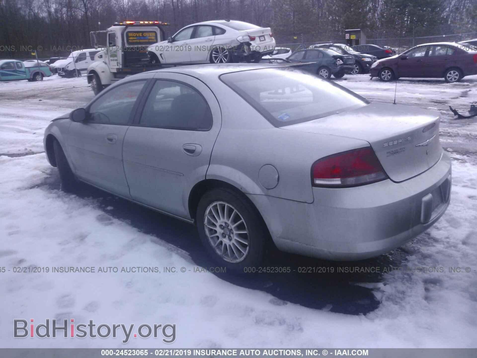 2004 CHRYSLER SEBRING - VIN: 1C3EL46X84N257557 - Фото 3