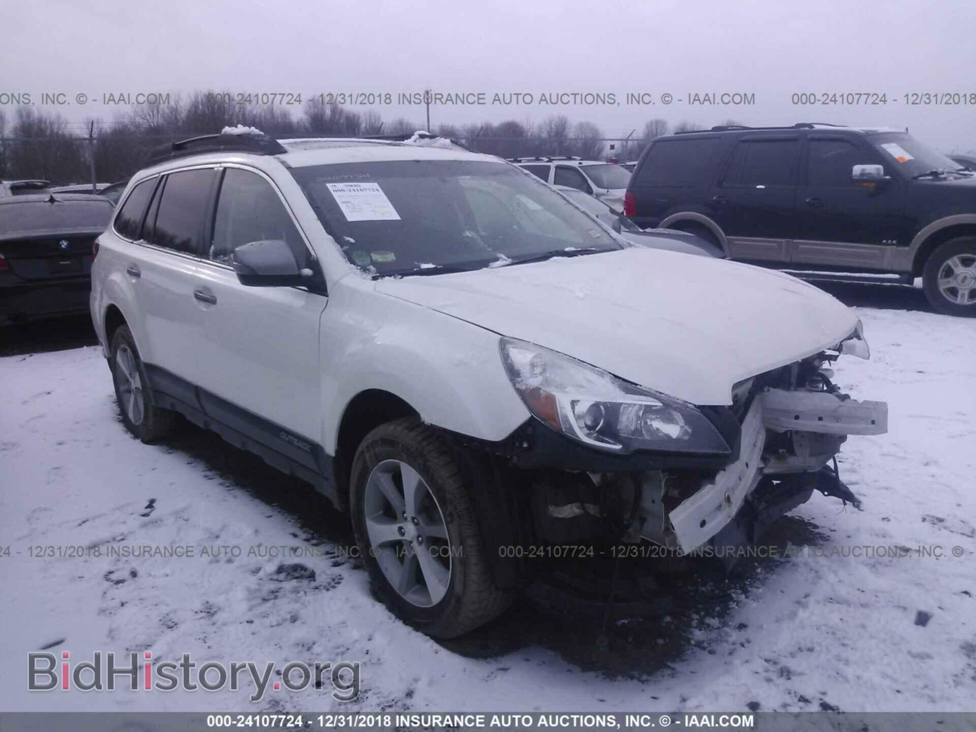 Photo 4S4BRBSC0D3307962 - SUBARU OUTBACK 2013