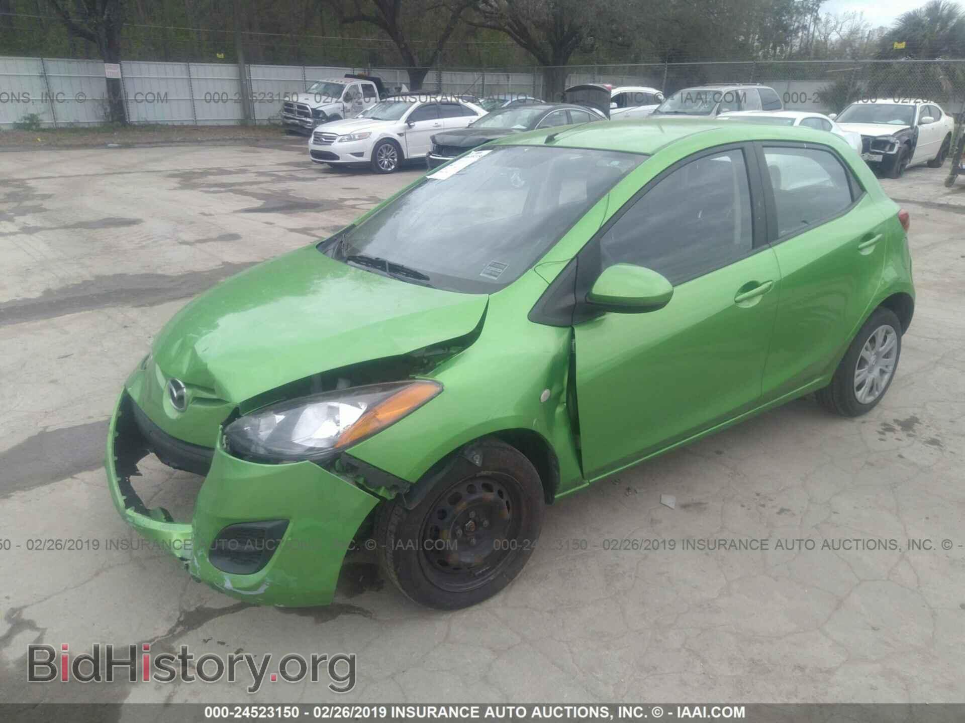 2013 MAZDA MAZDA2 - VIN: JM1DE1KY0D0155309 - Photo 2