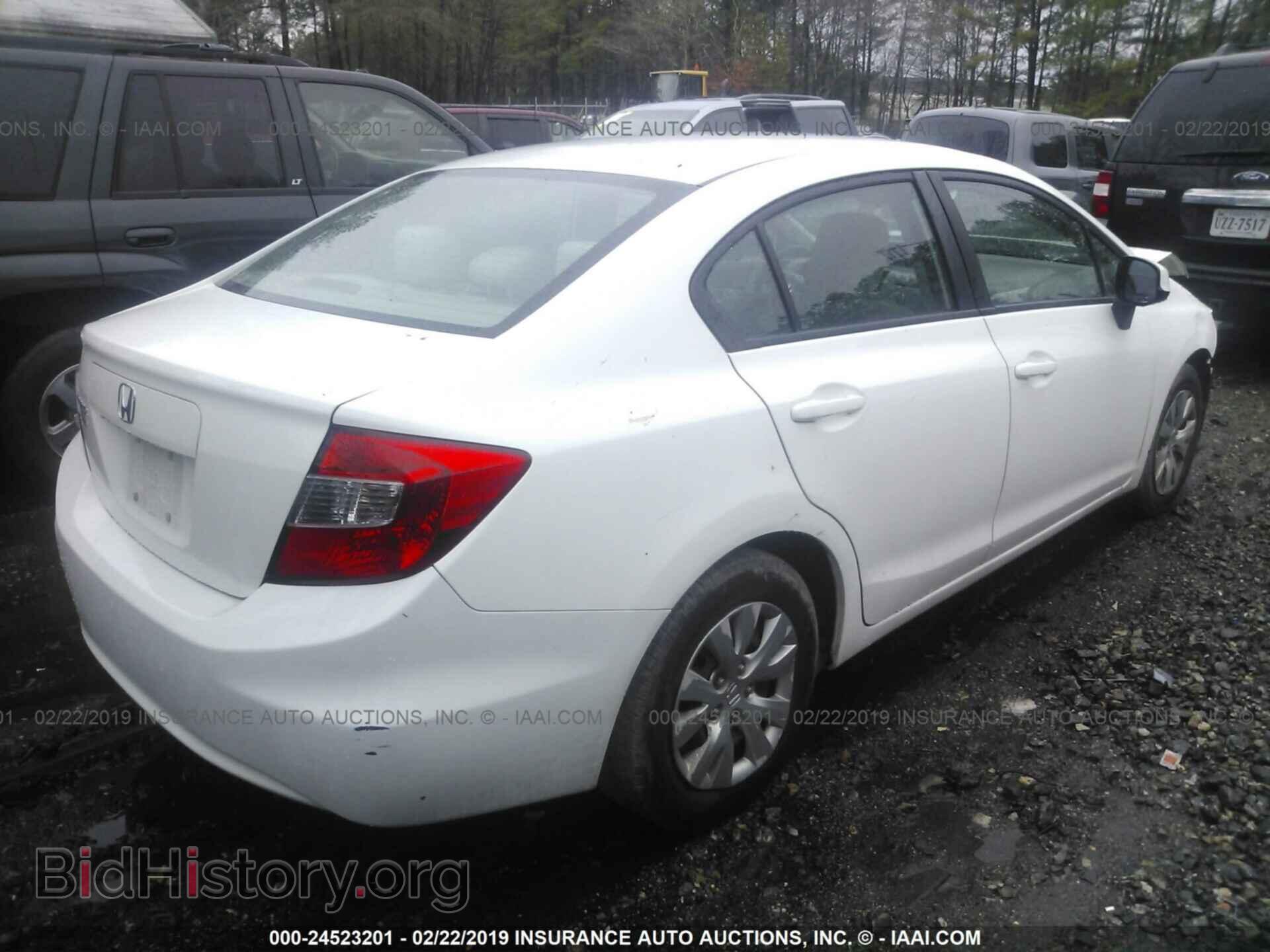 2012 HONDA CIVIC - VIN: 19XFB2F53CE381924 - Photo 4