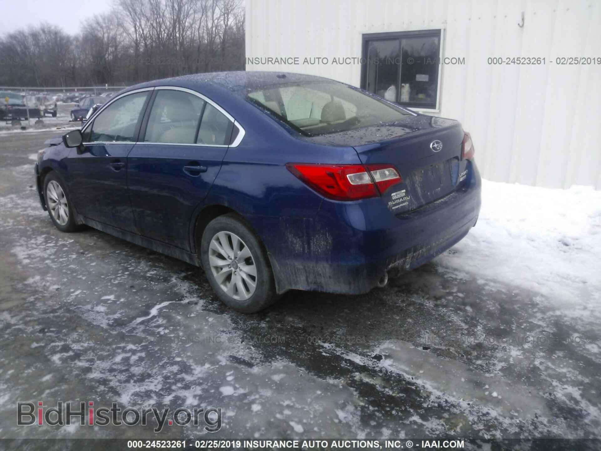 2015 SUBARU LEGACY - VIN: 4S3BNAD63F3020006 - Фото 3