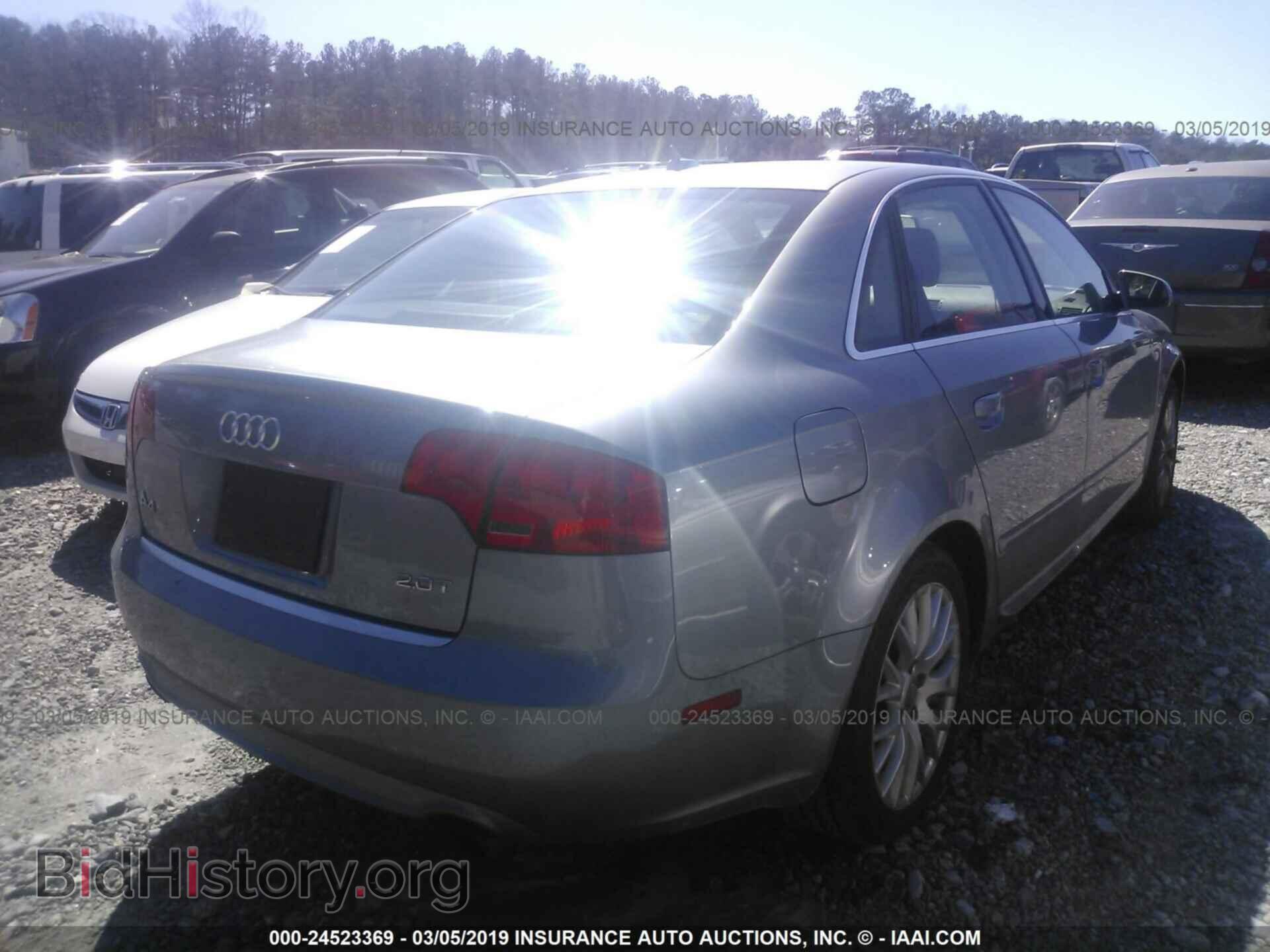 2008 AUDI A4 - VIN: WAUAF78E18A168633 - Фото 4