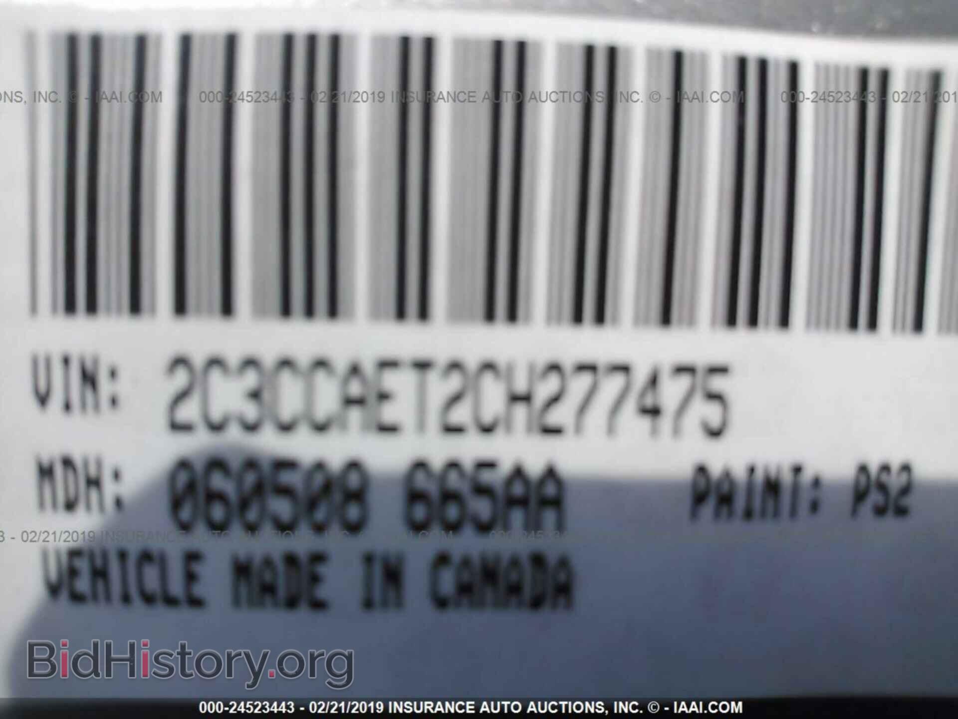 2012 CHRYSLER 300C - VIN: 2C3CCAET2CH277475 - Photo 9