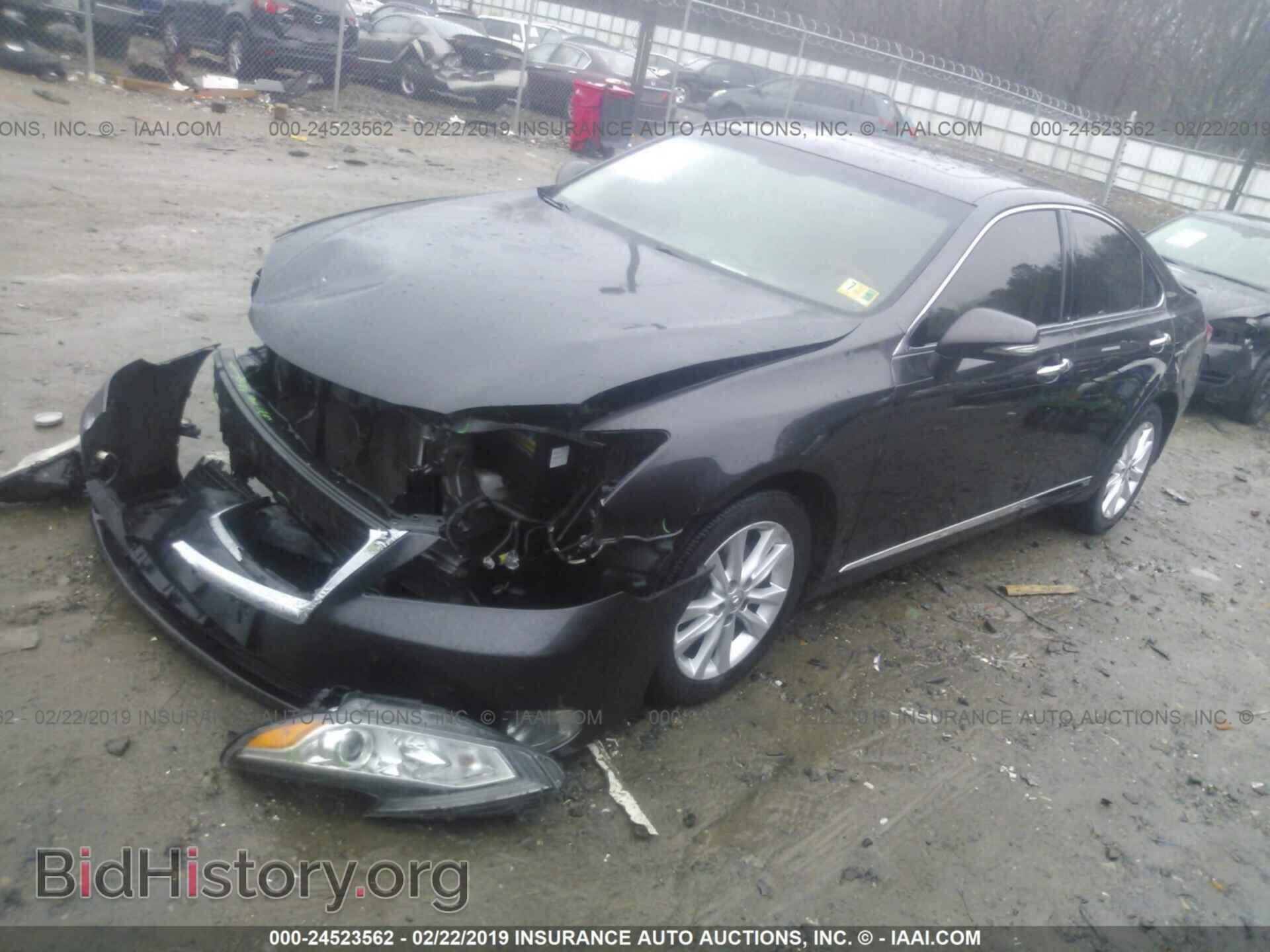2012 LEXUS ES - VIN: JTHBK1EG1C2509858 - Фото 2