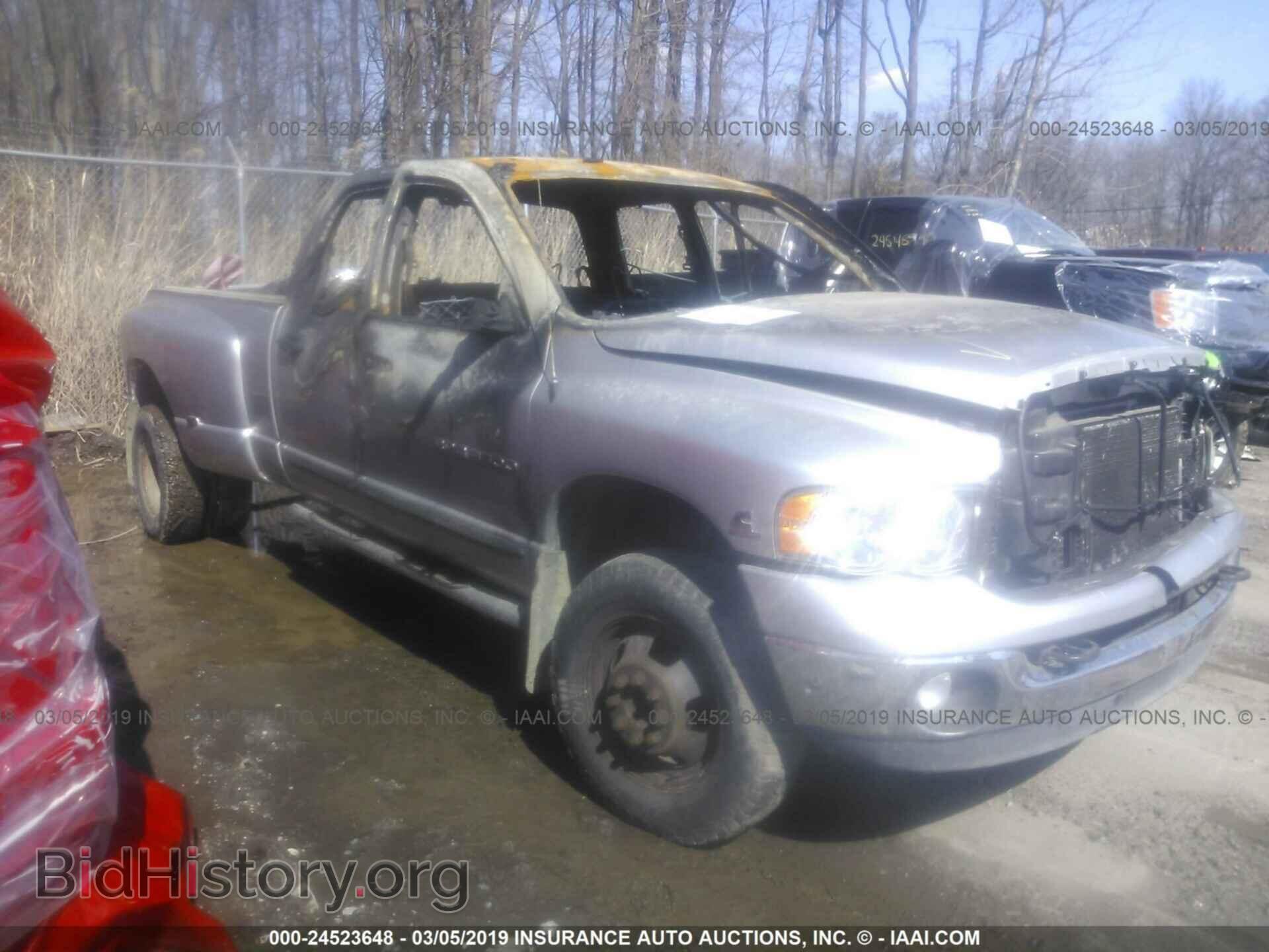 Photo 3D7MS48C85G747551 - DODGE RAM 3500 2005