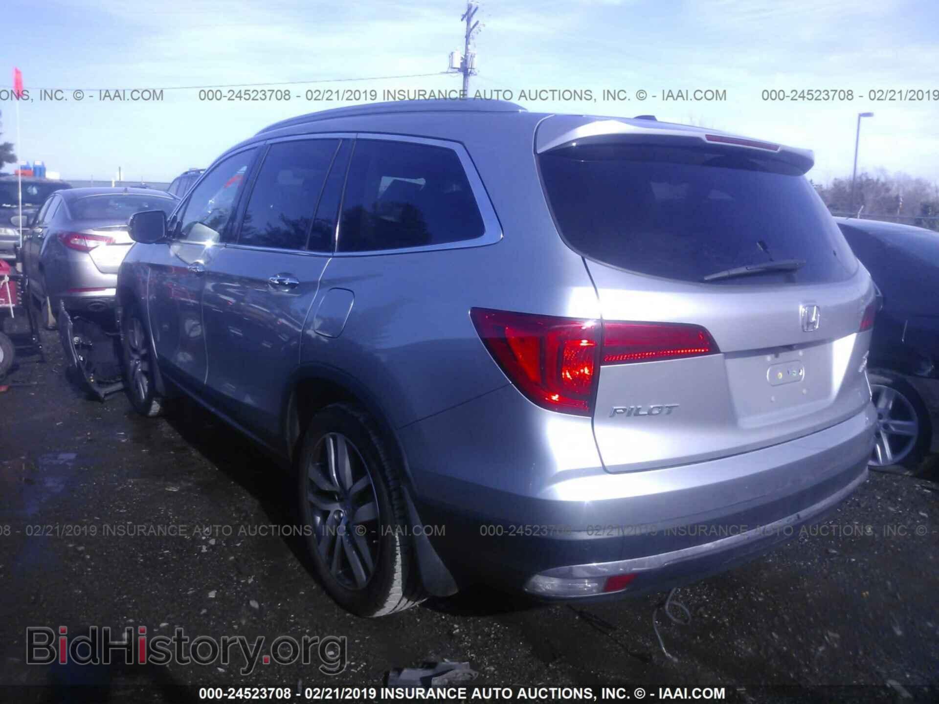2016 HONDA PILOT - VIN: 5FNYF6H98GB073314 - Фото 3