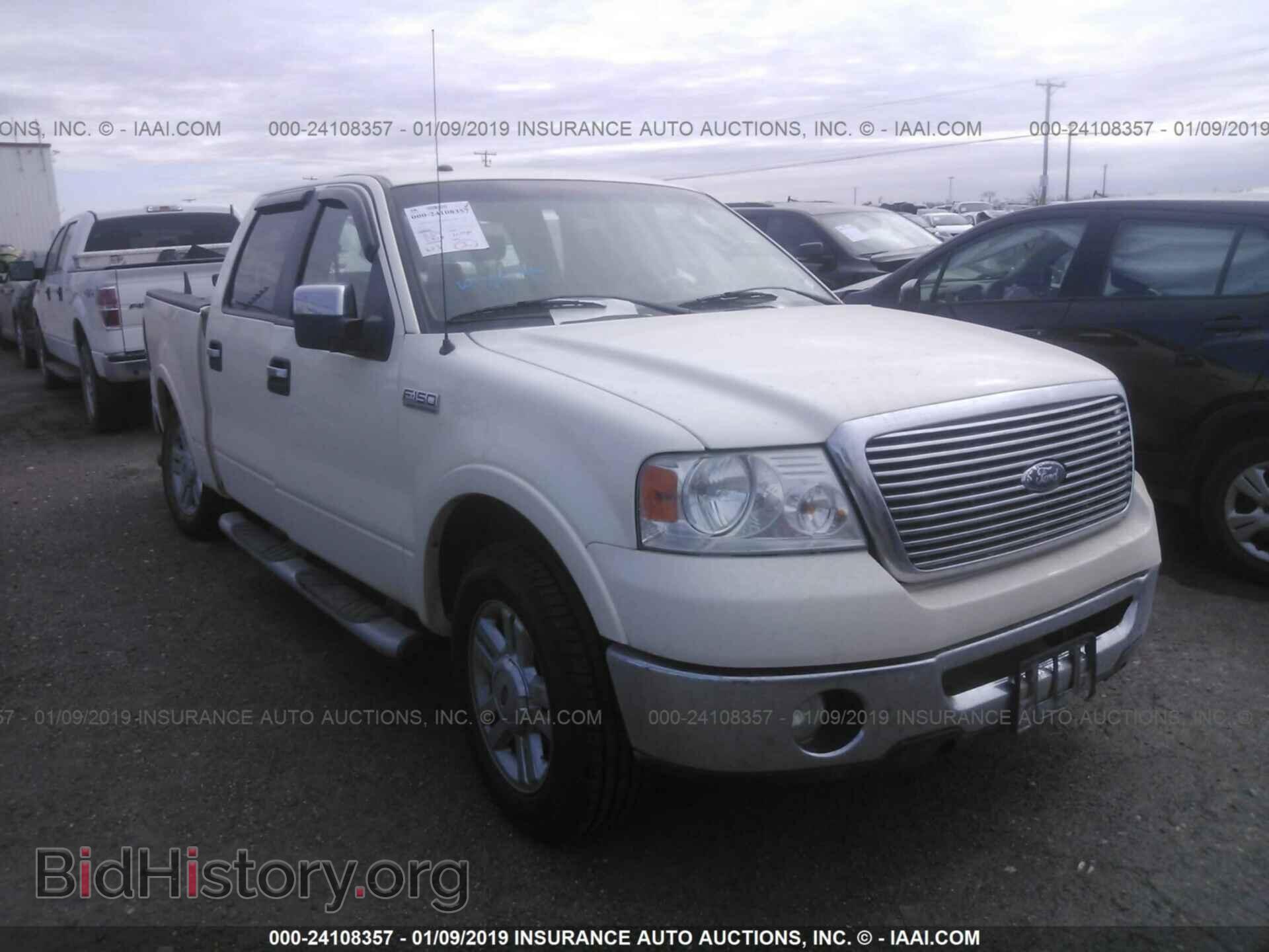 Photo 1FTPW12VX8FC01067 - FORD F150 2008