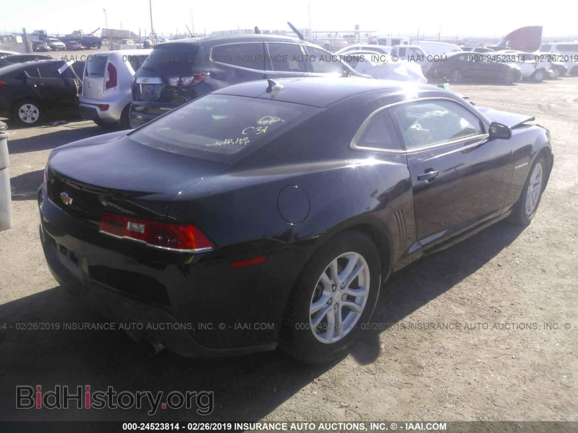 2014 CHEVROLET CAMARO - VIN: 2G1FB1E37E9122678 - Фото 4