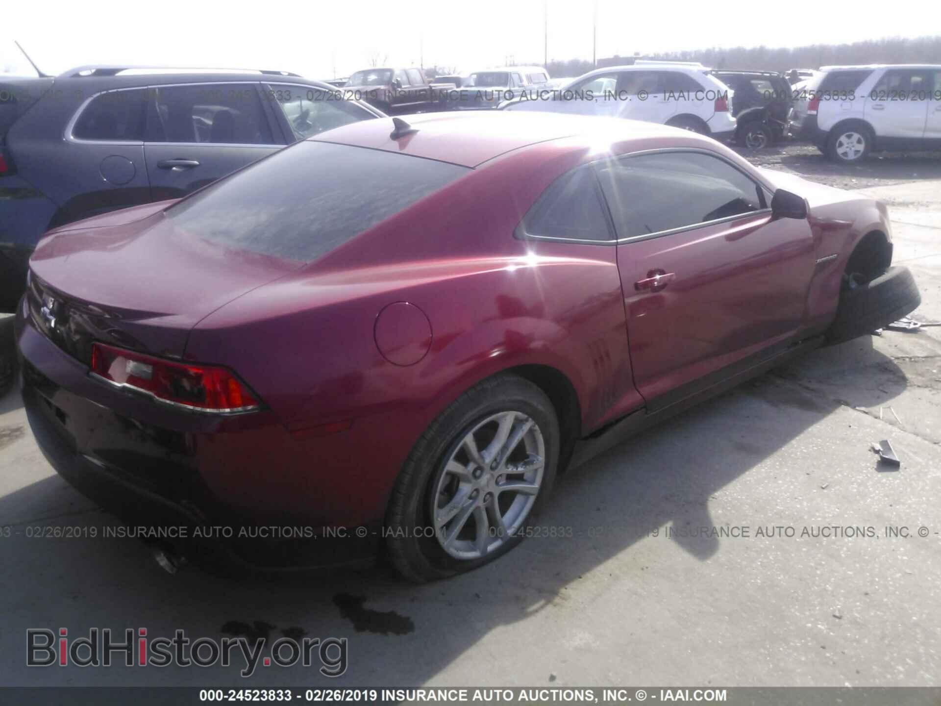 2014 CHEVROLET CAMARO - VIN: 2G1FB1E35E9176190 - Фото 4