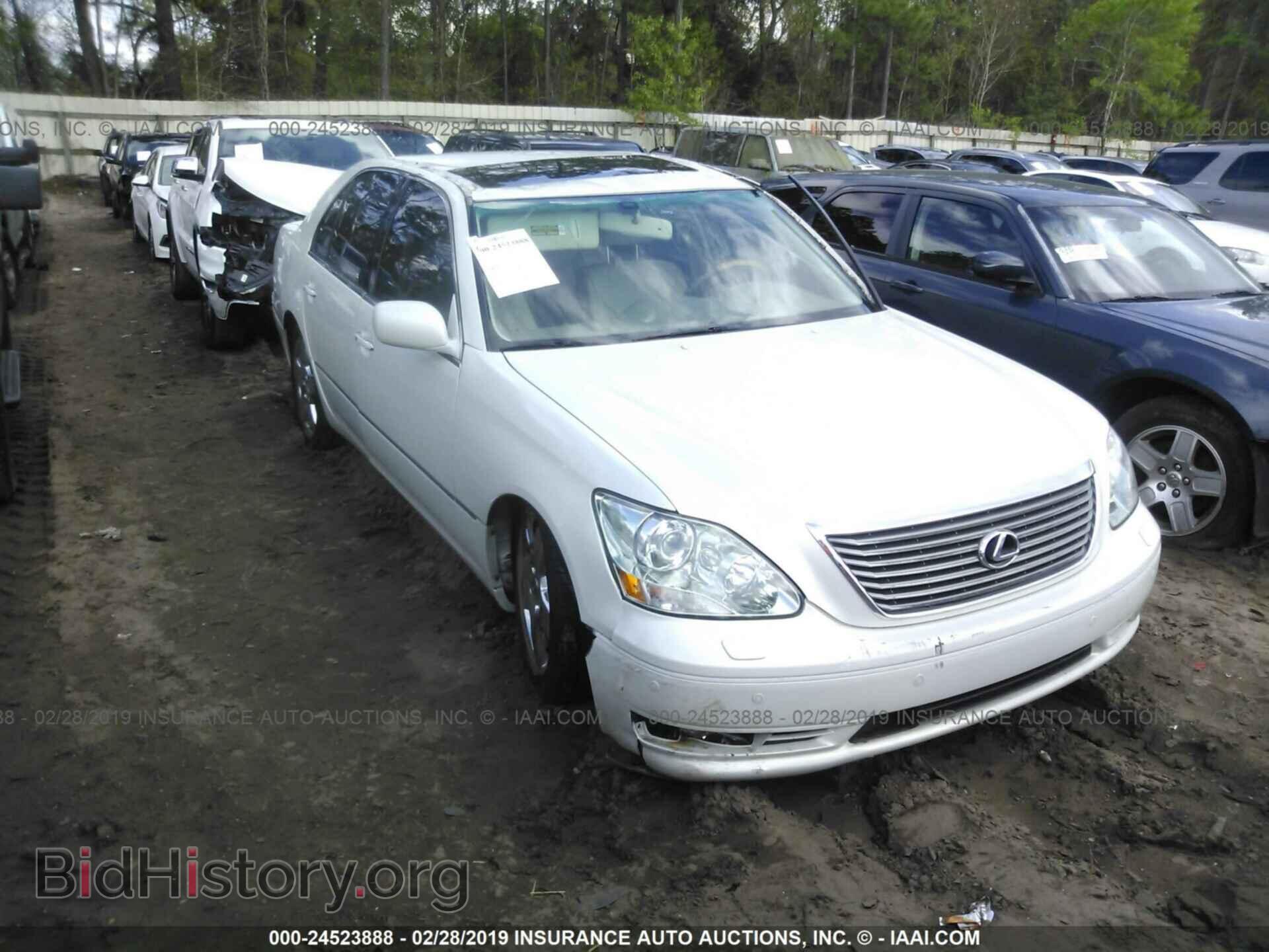 Photo JTHBN36F155010584 - LEXUS LS 2005