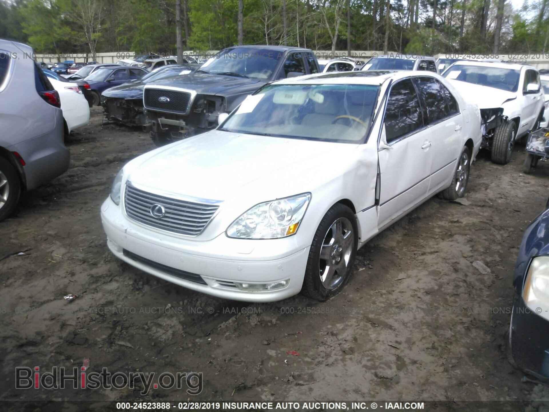 2005 LEXUS LS - VIN: JTHBN36F155010584 - Photo 2
