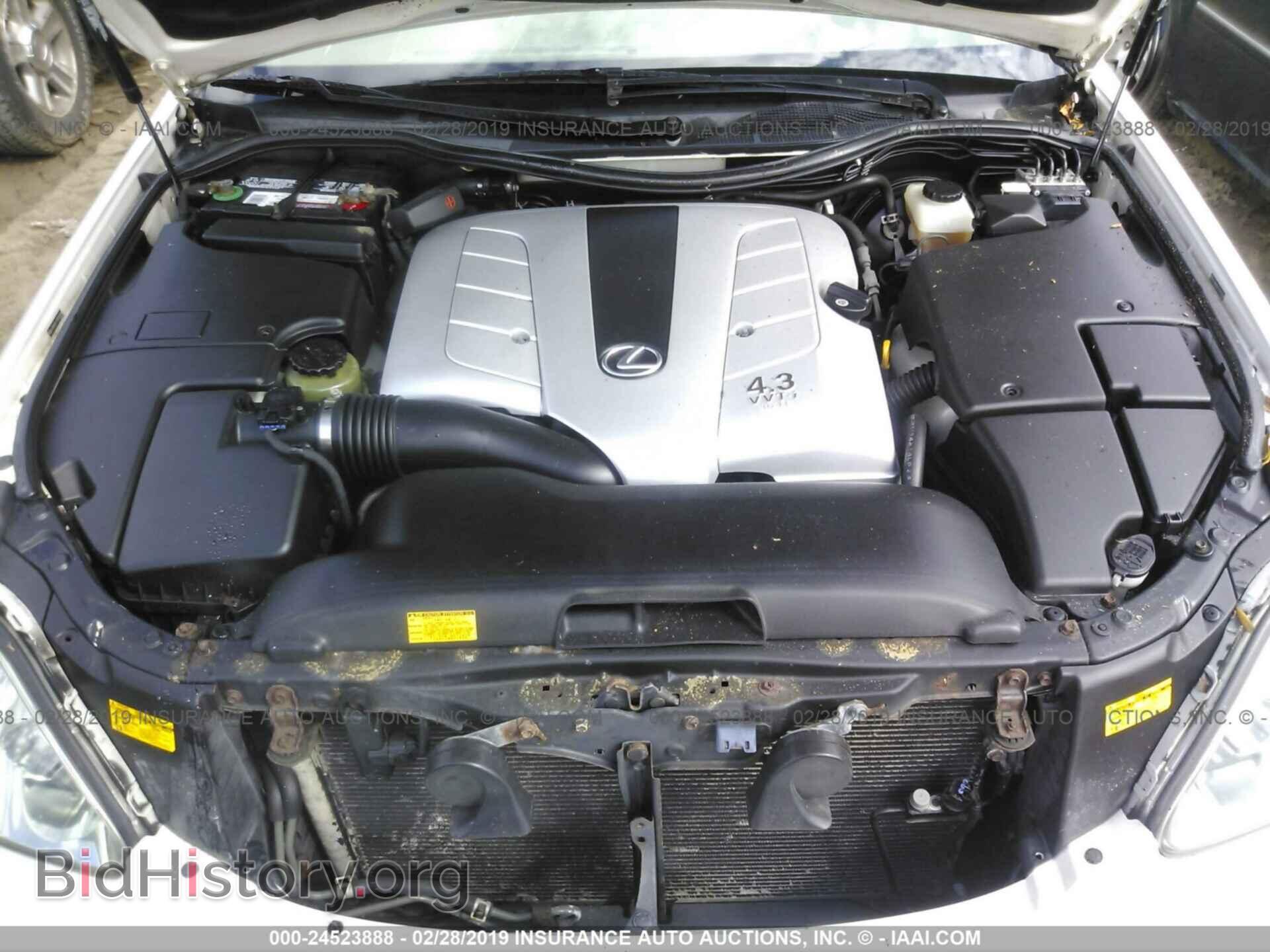 2005 LEXUS LS - VIN: JTHBN36F155010584 - Photo 10