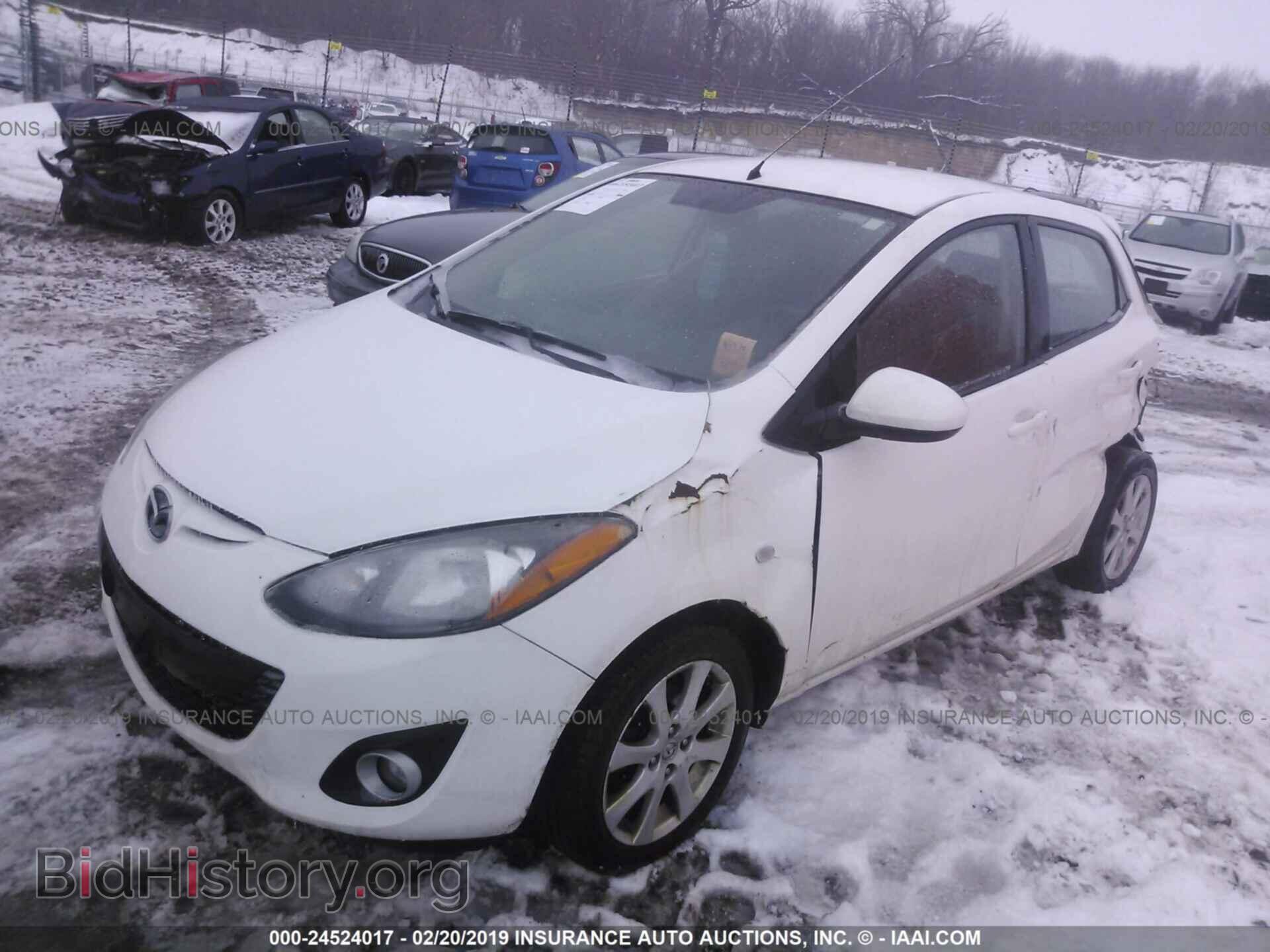2011 MAZDA MAZDA2 - VIN: JM1DE1HY5B0105090 - Фото 2