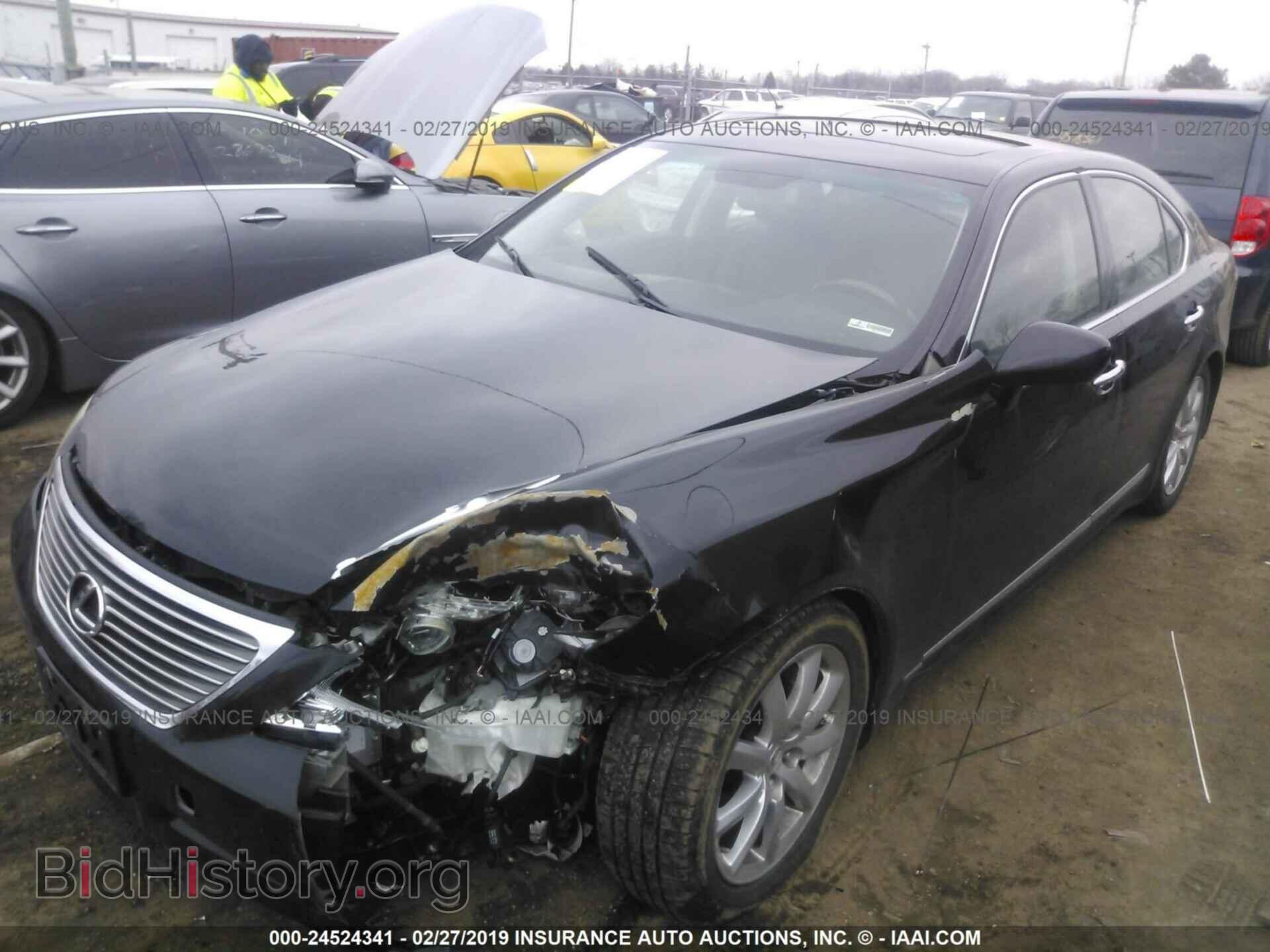 2007 LEXUS LS - VIN: JTHBL46F975035182 - Photo 2