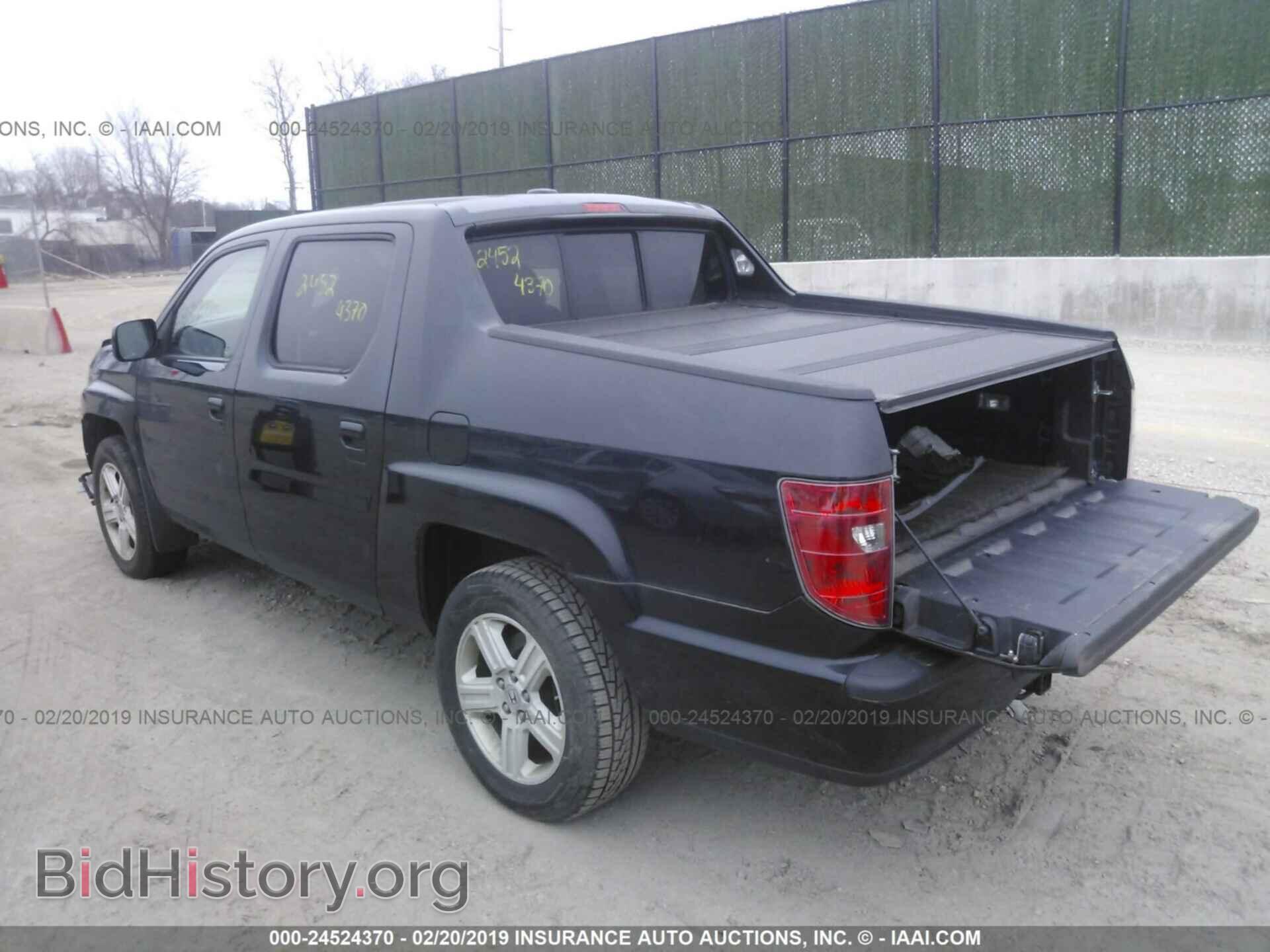 2011 HONDA RIDGELINE - VIN: 5FPYK1F54BB452650 - Фото 3