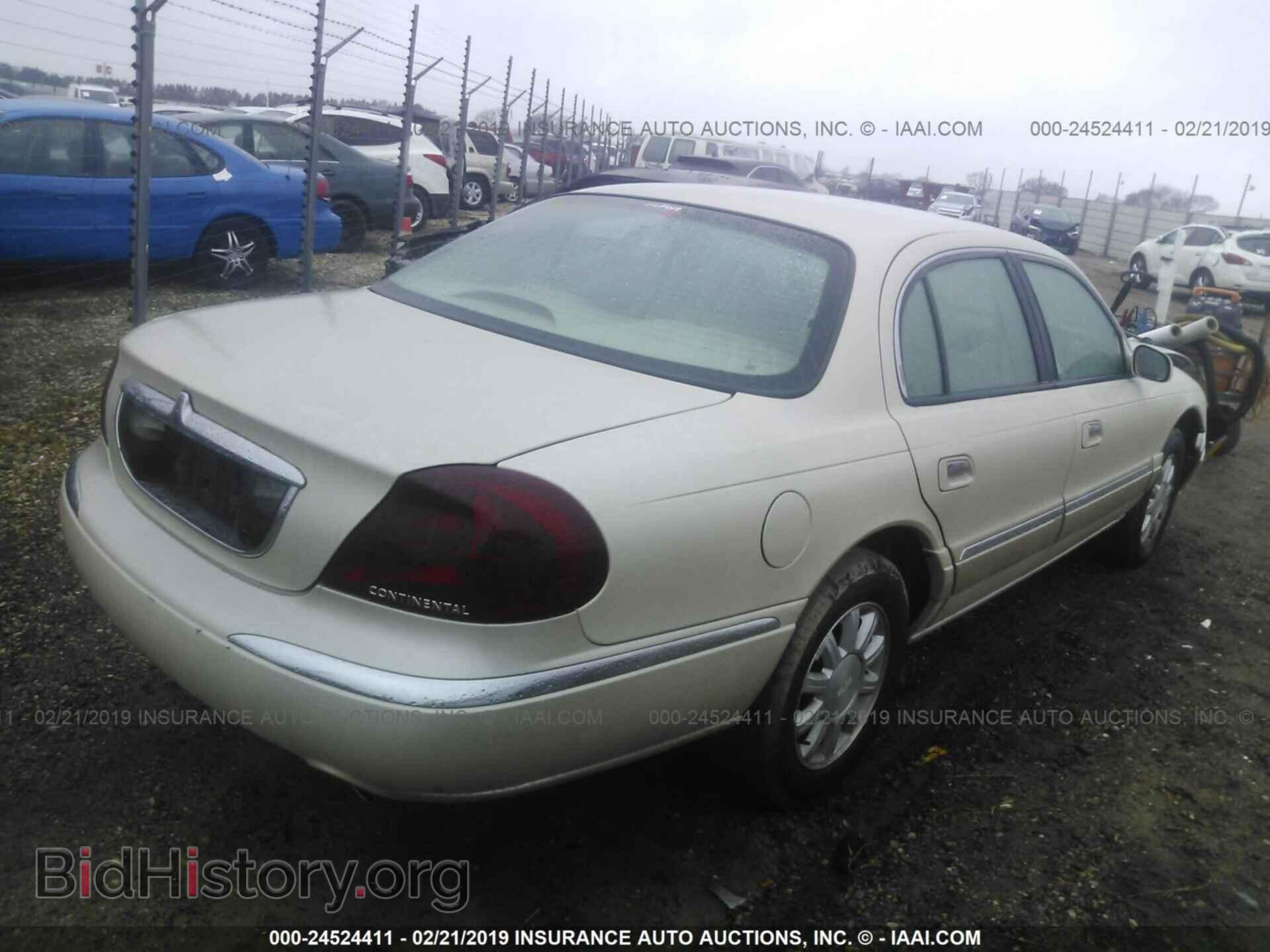 2002 LINCOLN CONTINENTAL - VIN: 1LNHM97VX2Y683337 - Photo 4