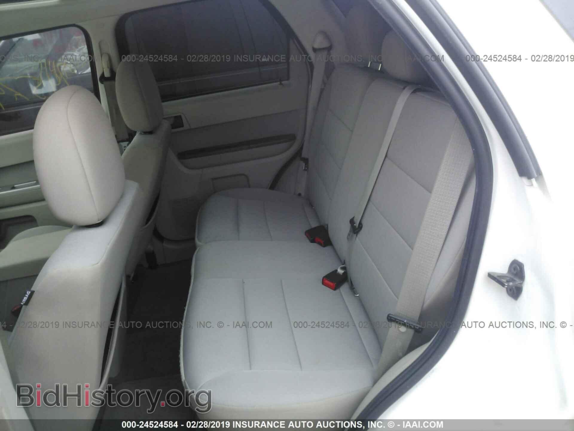 2011 FORD ESCAPE - VIN: 1FMCU9DG9BKC35707 - Фото 8