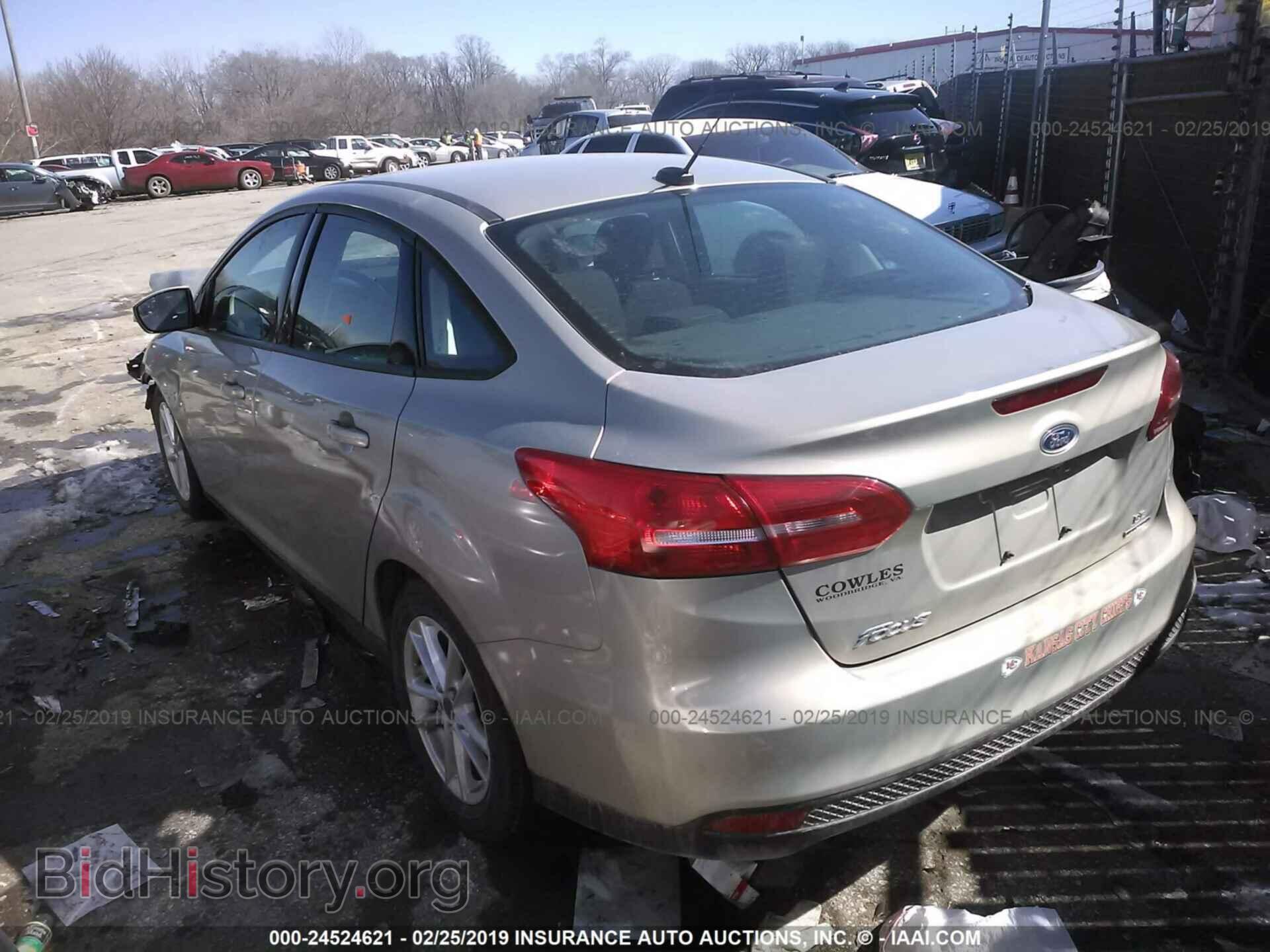 2015 FORD FOCUS - VIN: 1FADP3F2XFL216006 - Фото 3