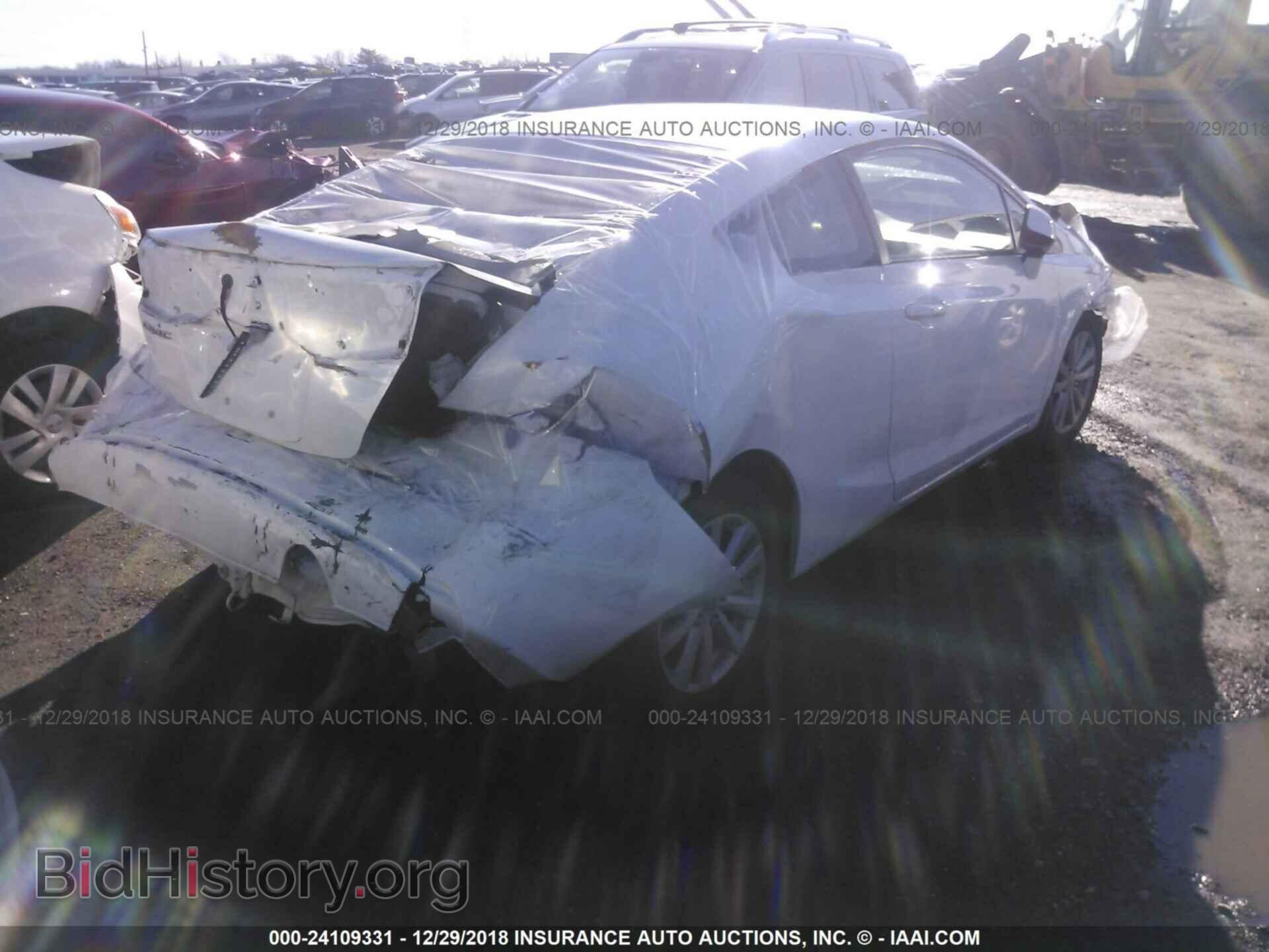 2012 HONDA CIVIC - VIN: 2HGFG3B19CH533902 - Фото 4
