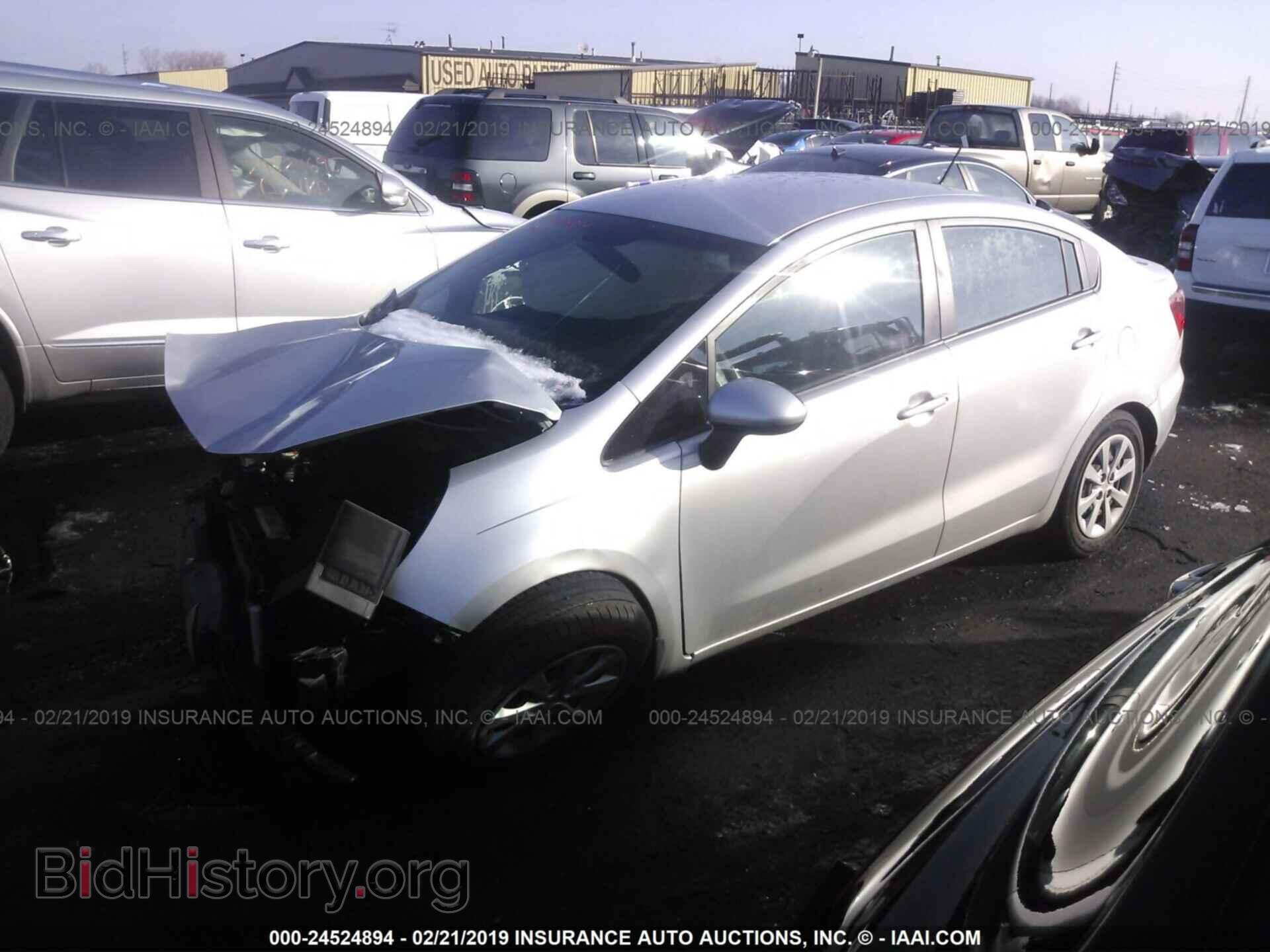 2016 KIA RIO - VIN: KNADM4A36G6632656 - Фото 2