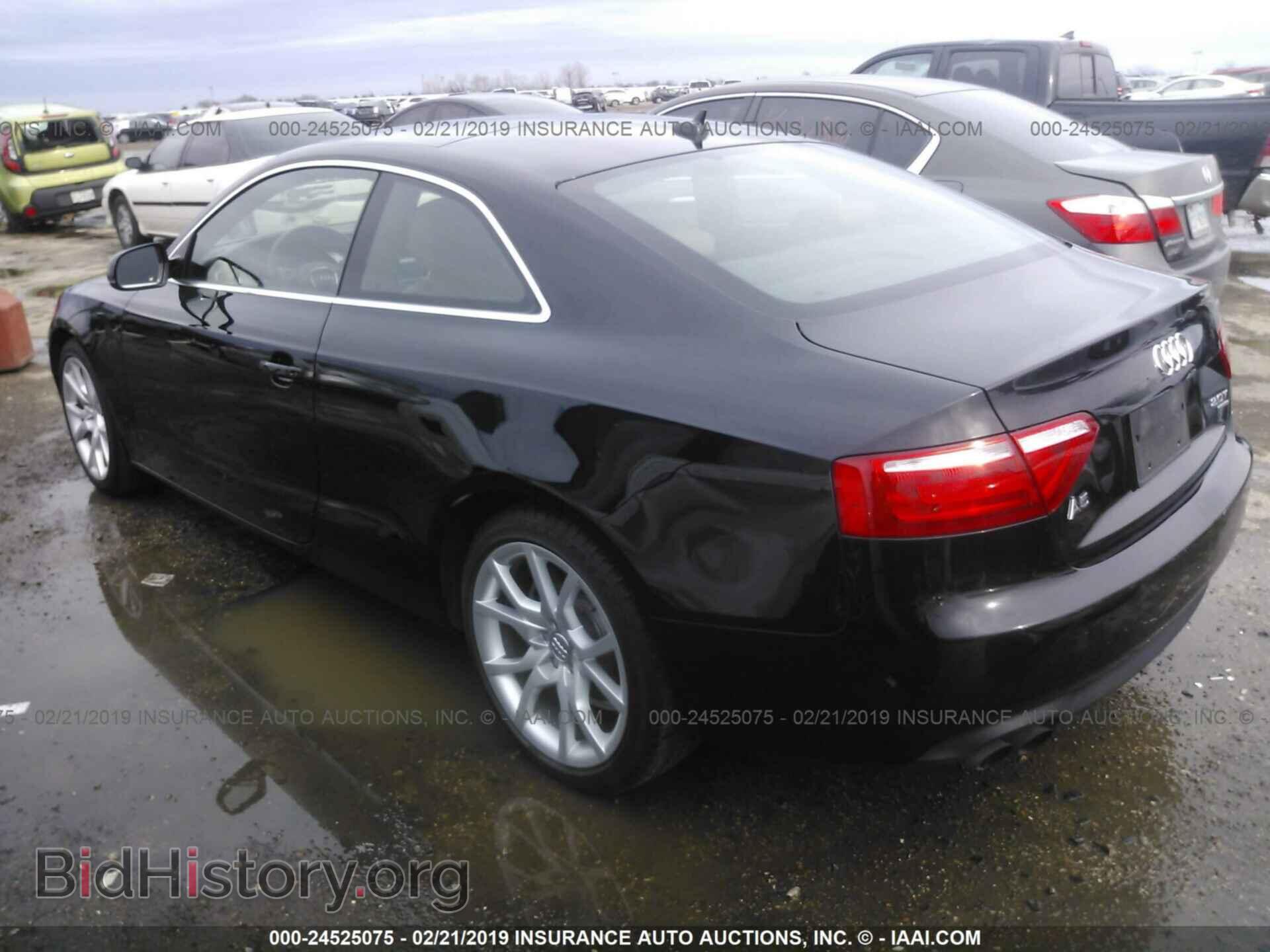 2012 AUDI A5 - VIN: WAUCFAFR4CA002207 - Фото 3